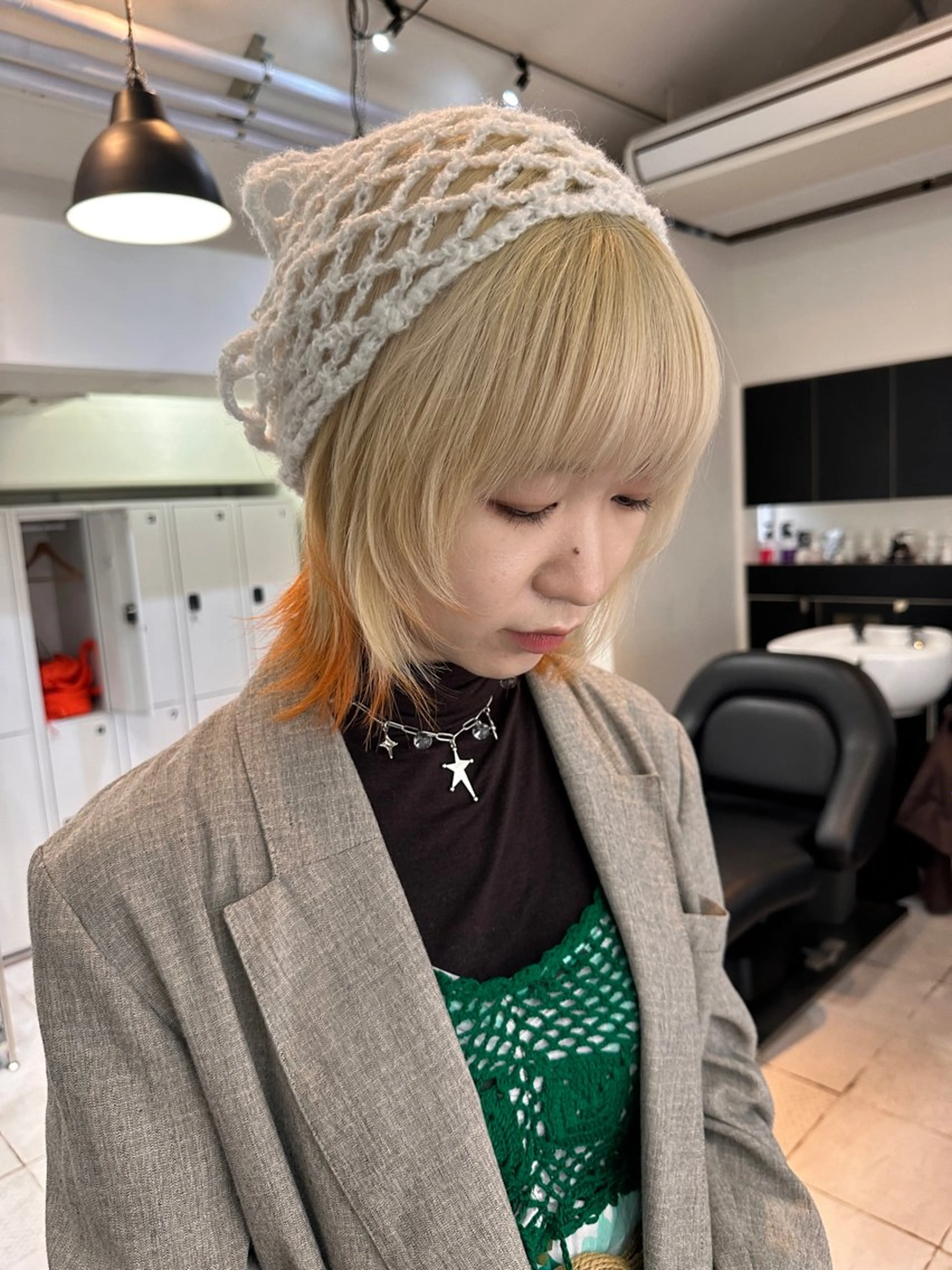 ショート カラー ヘアカラー トリートメント Hana ハイトーン🕯🩰のヘアスタイル