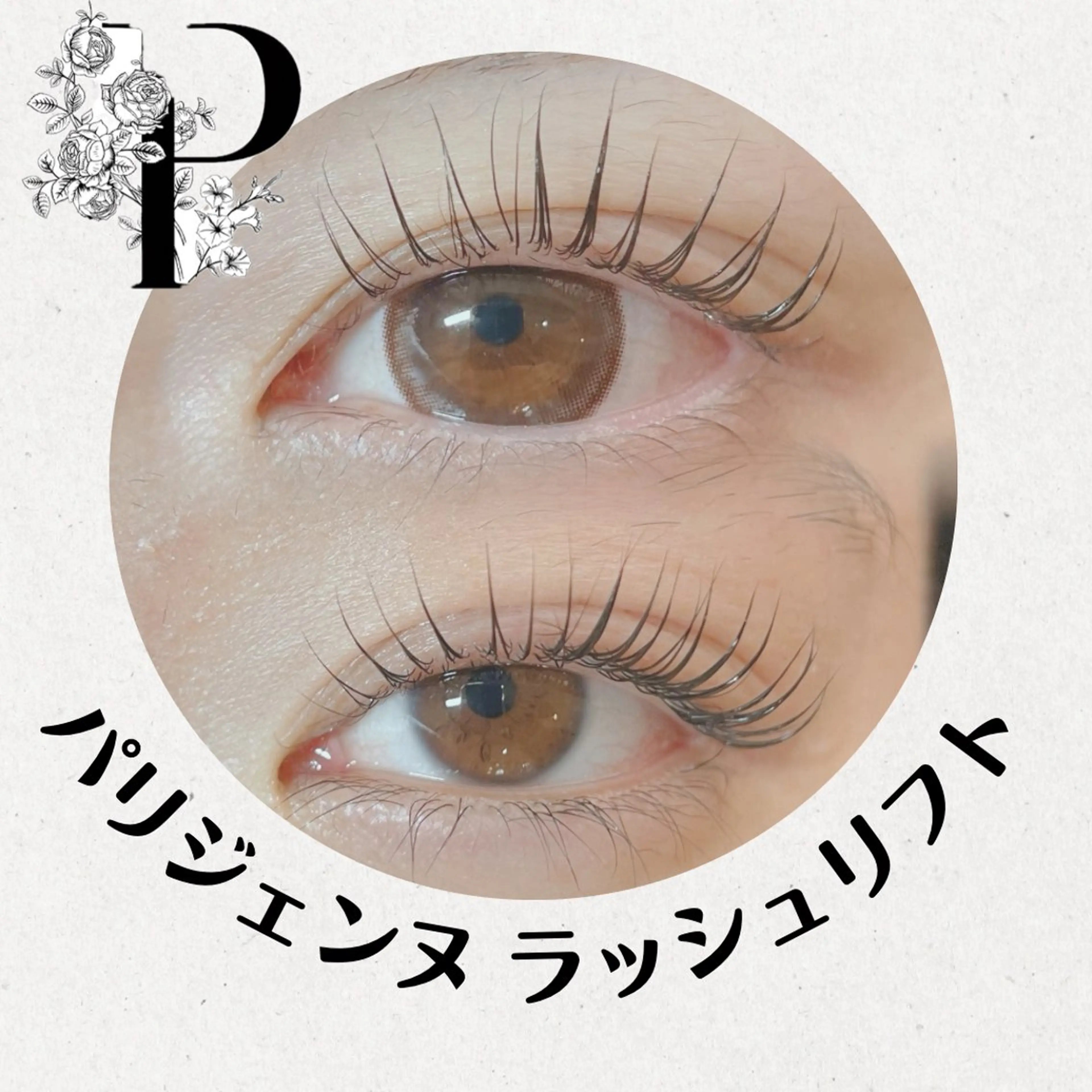 【お時間のない方に時短30分仕上げ!】パリジェンヌラッシュリフト(平日)¥4500(土日祝)¥5000の写真