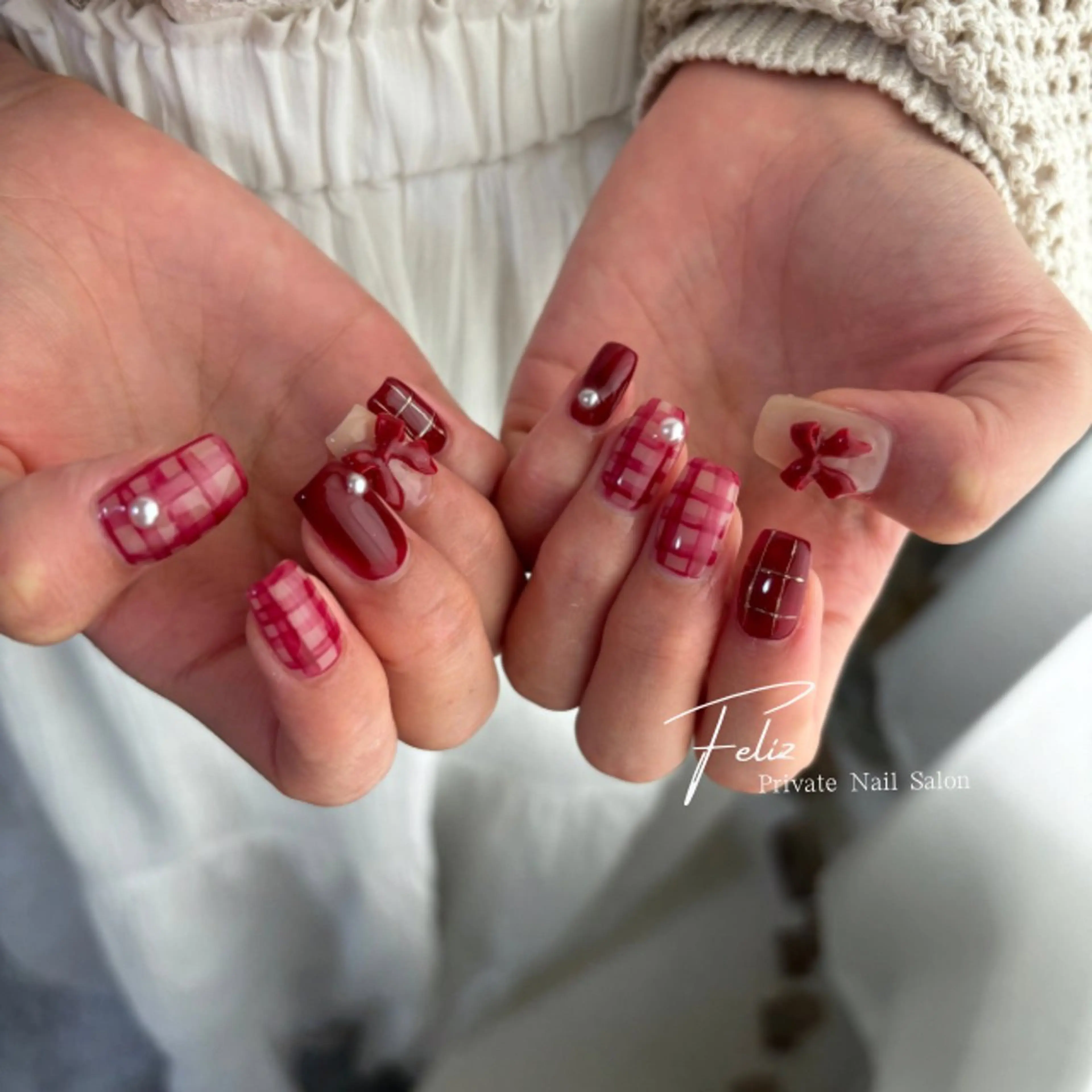 ネイル ハンドネイル ハンドケア Feliz 楽しいネイルサロンのネイルデザイン