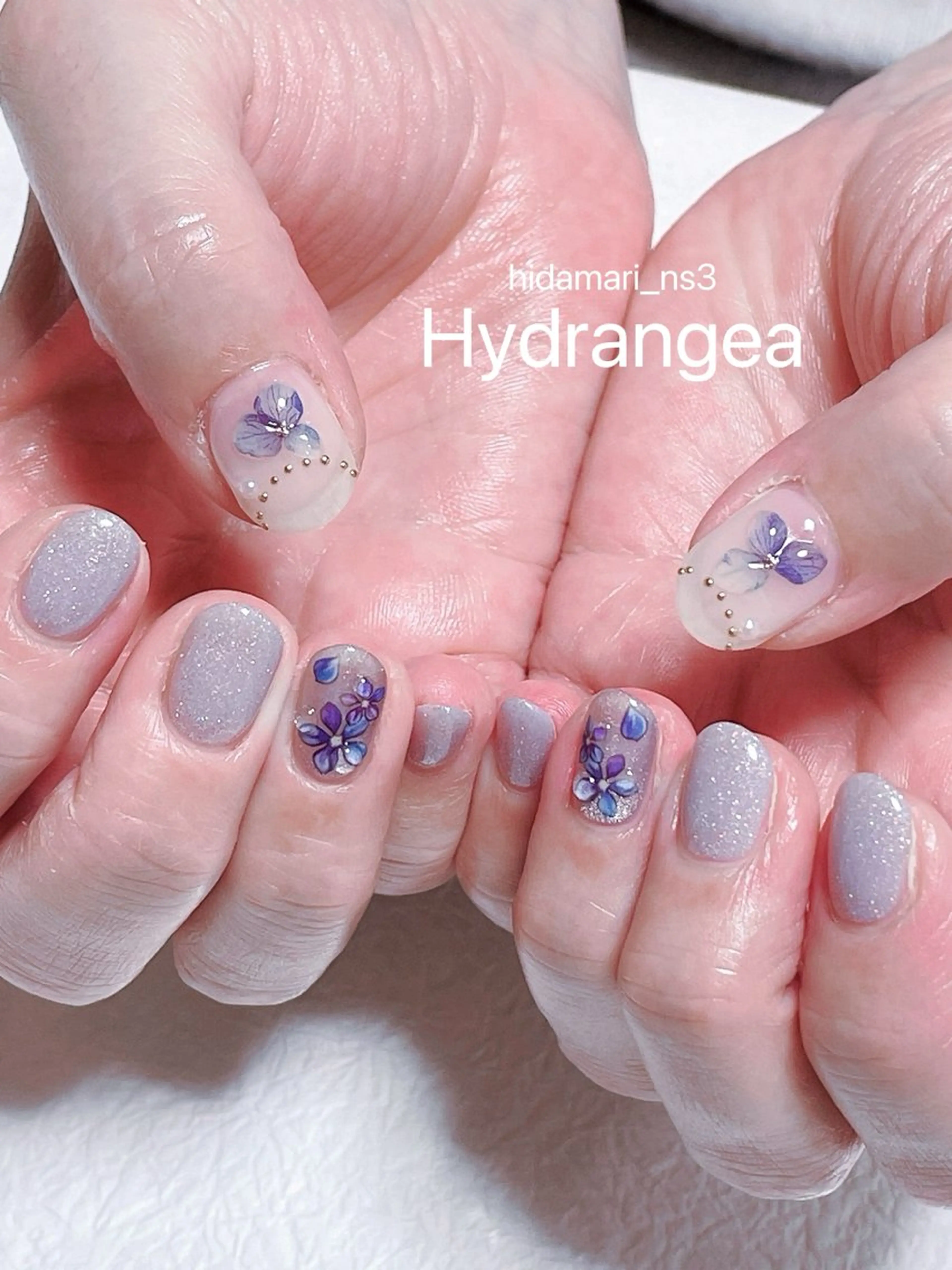 ネイル 持ち込み ハンドネイル NailSalon ひだまりのネイルデザイン