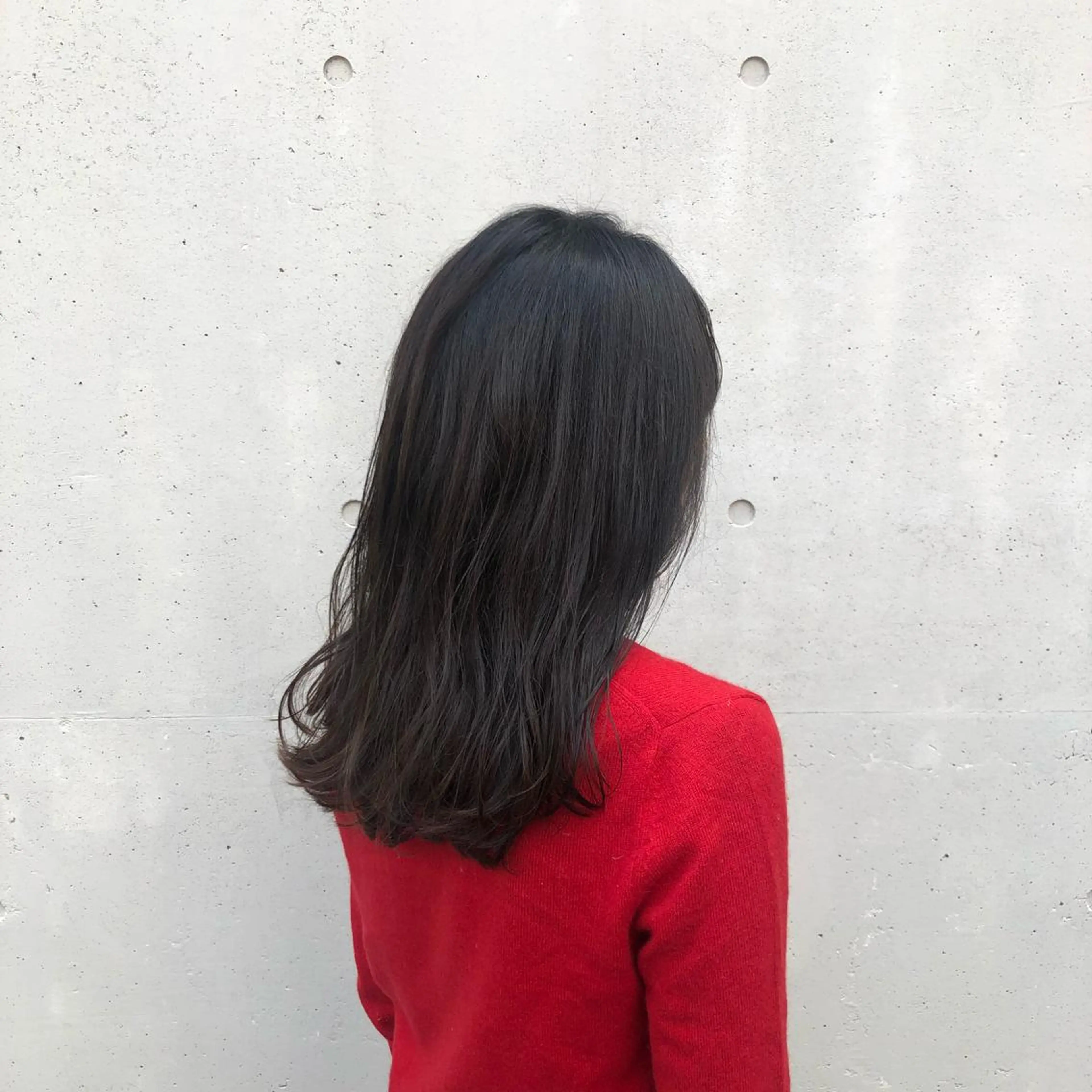 ロング カット ヘアカラー トリートメント 酸性縮毛矯正🧴韓国 レイヤー/髪質改善のヘアスタイル