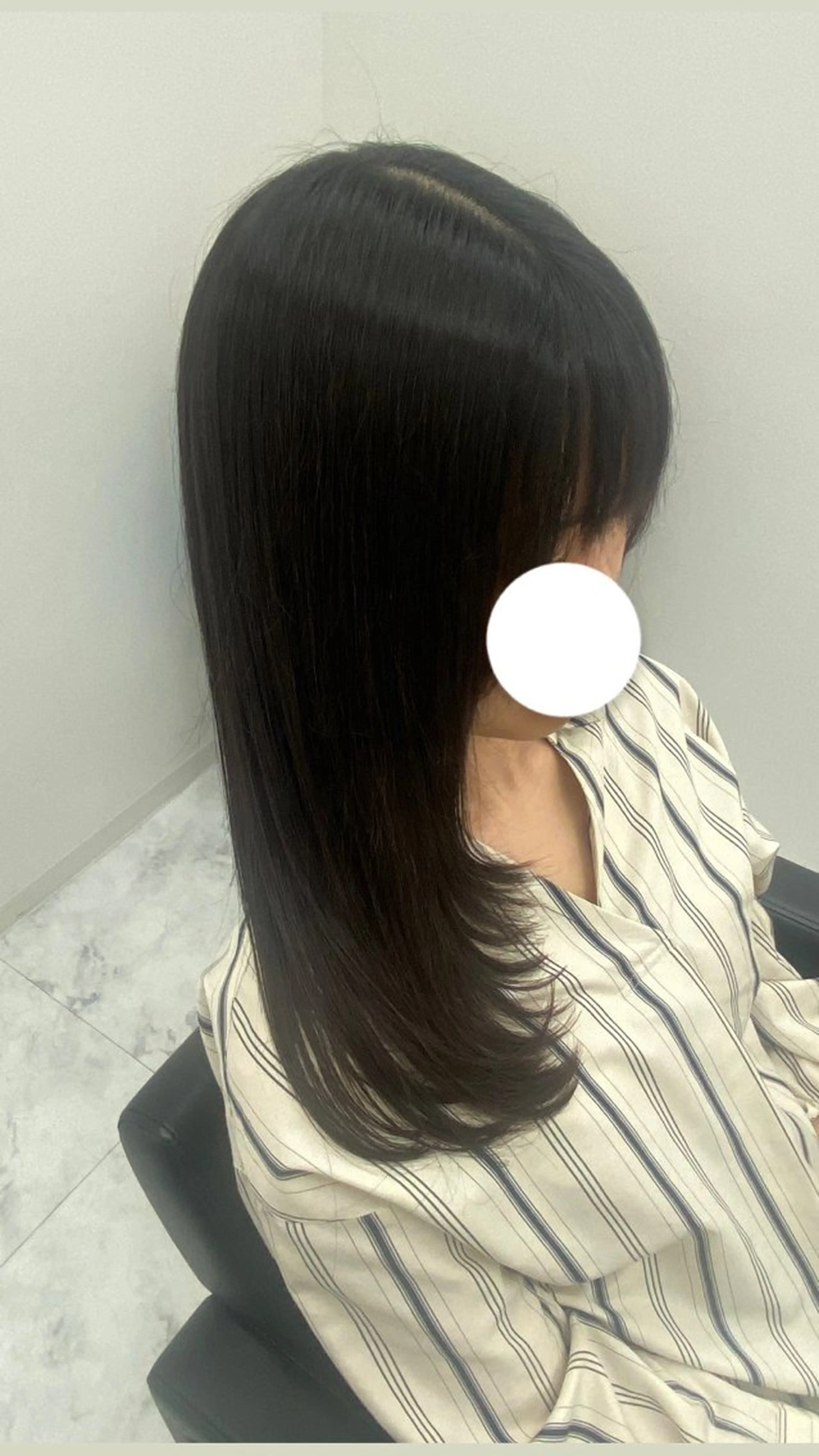 セミロング レイヤーカット 髪質改善サロン🫧 セキチサトのヘアスタイル
