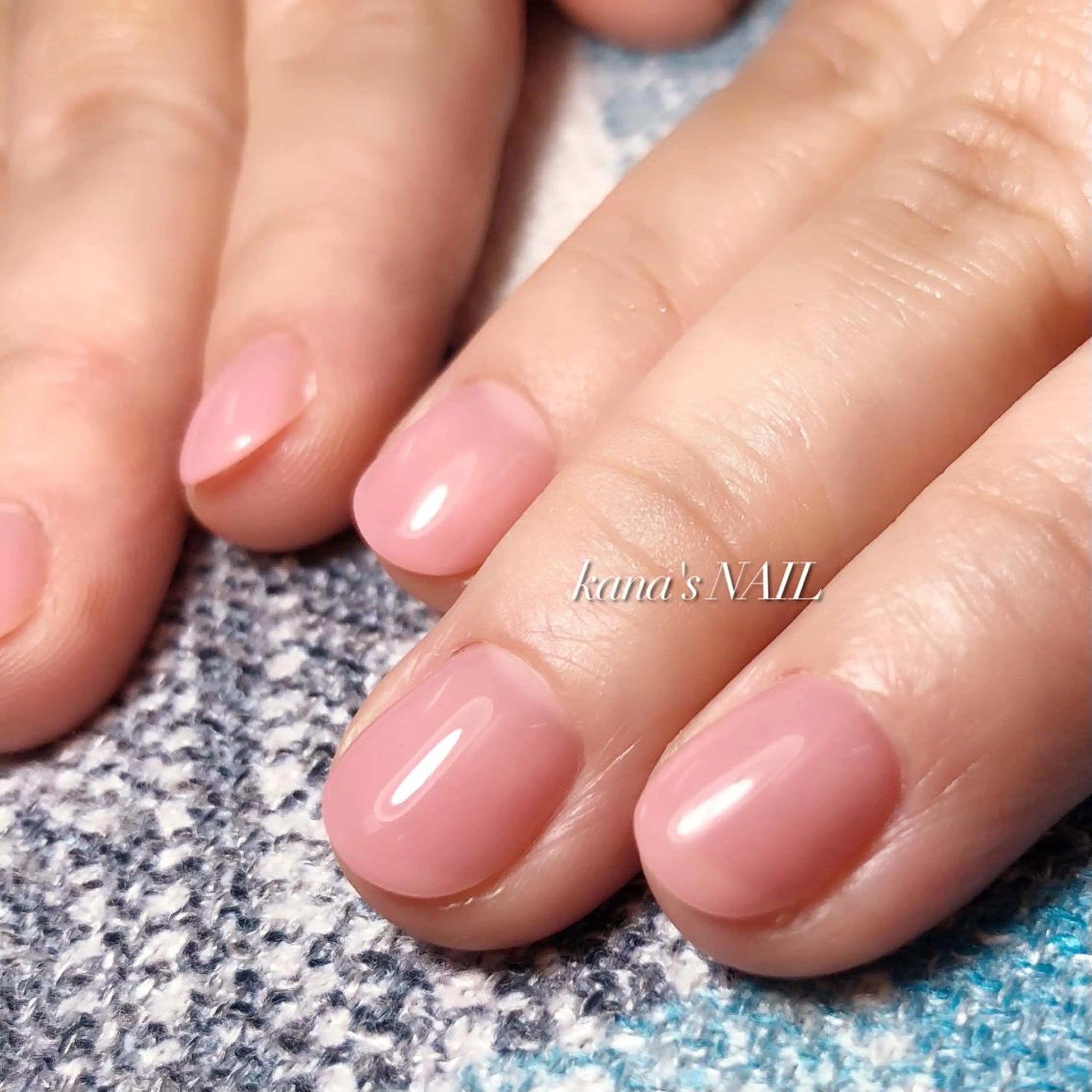 ネイル かな/40代からの カジュアルネイルのネイルデザイン