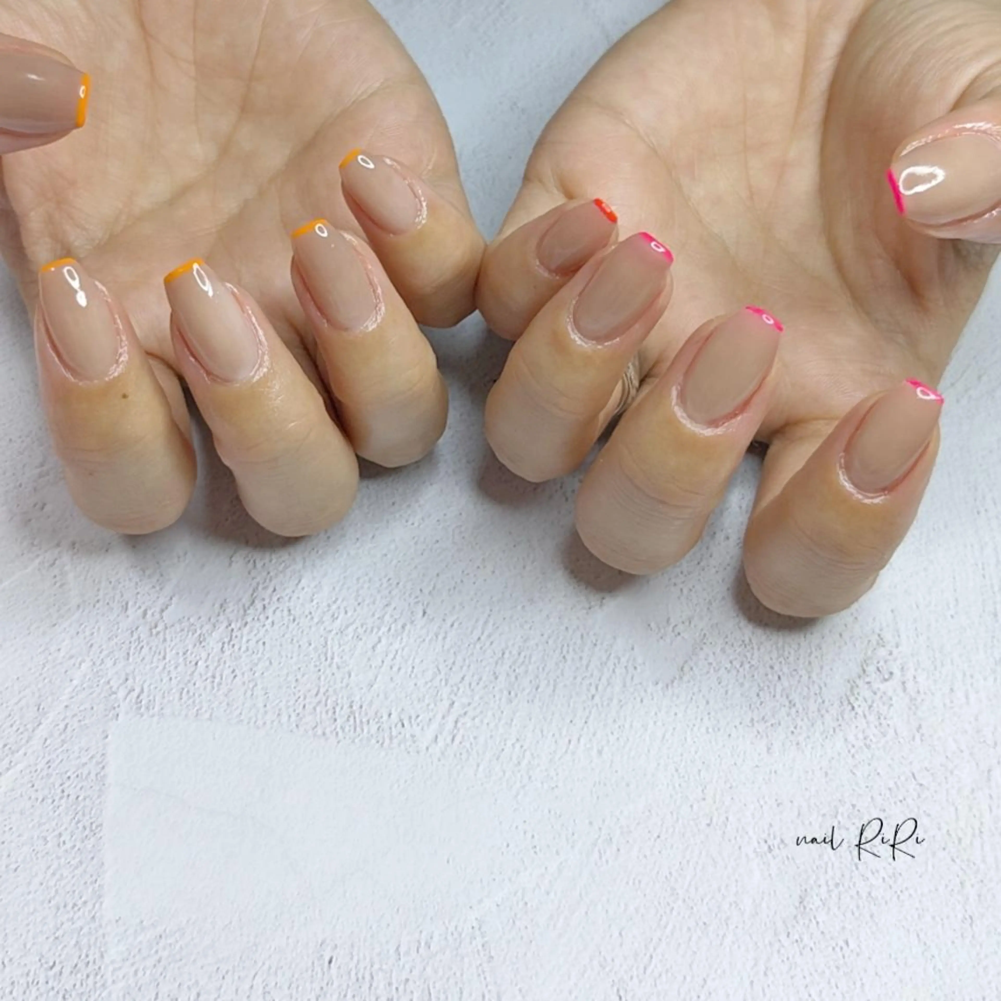 ネイル フレンチネイル nail RiRi アトレナチュラのエステ・リラクイメージ