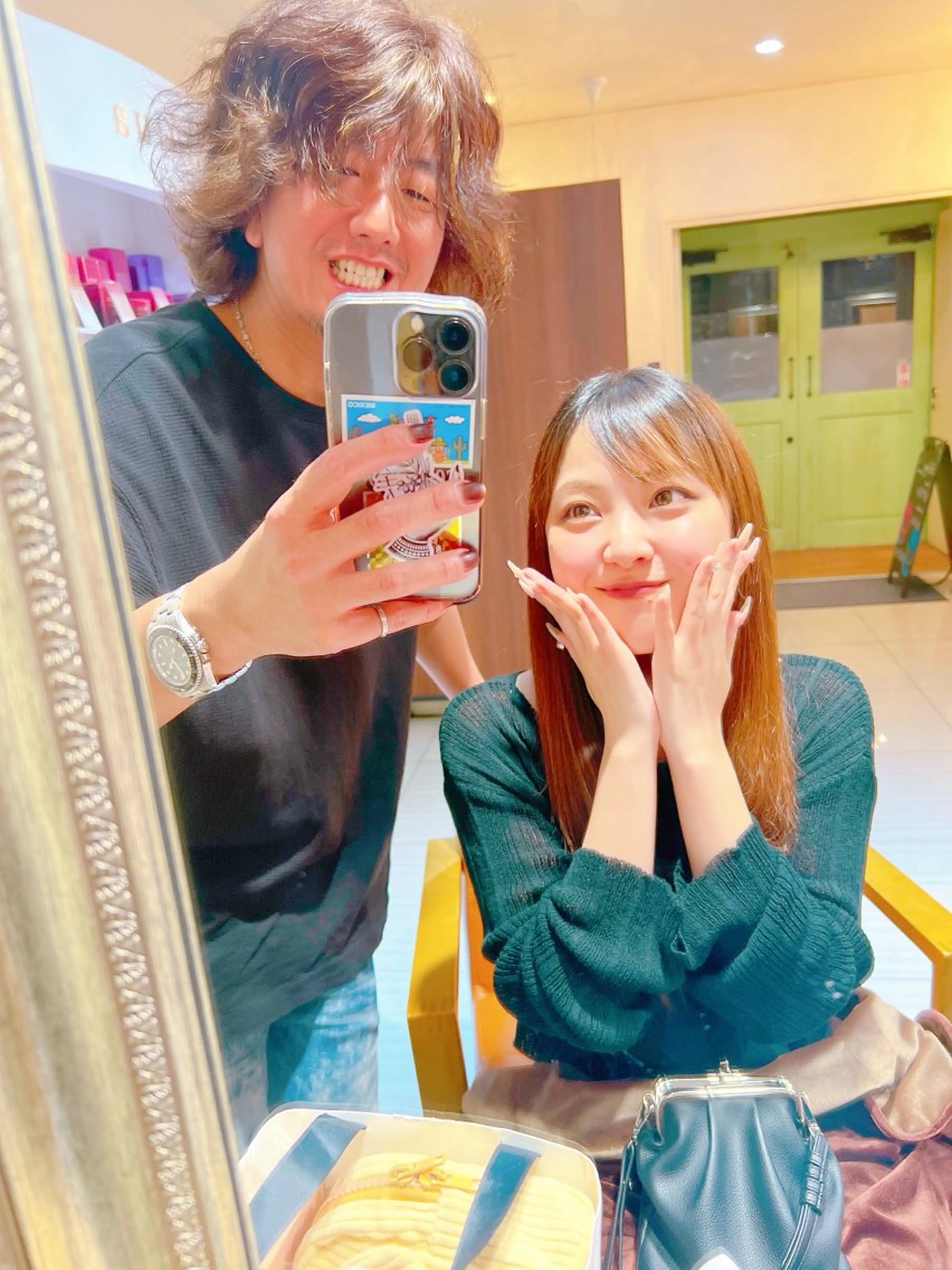 ロング カラー 髪質改善 トリートメント カット トリートメント Refuge by produceのヘアスタイル