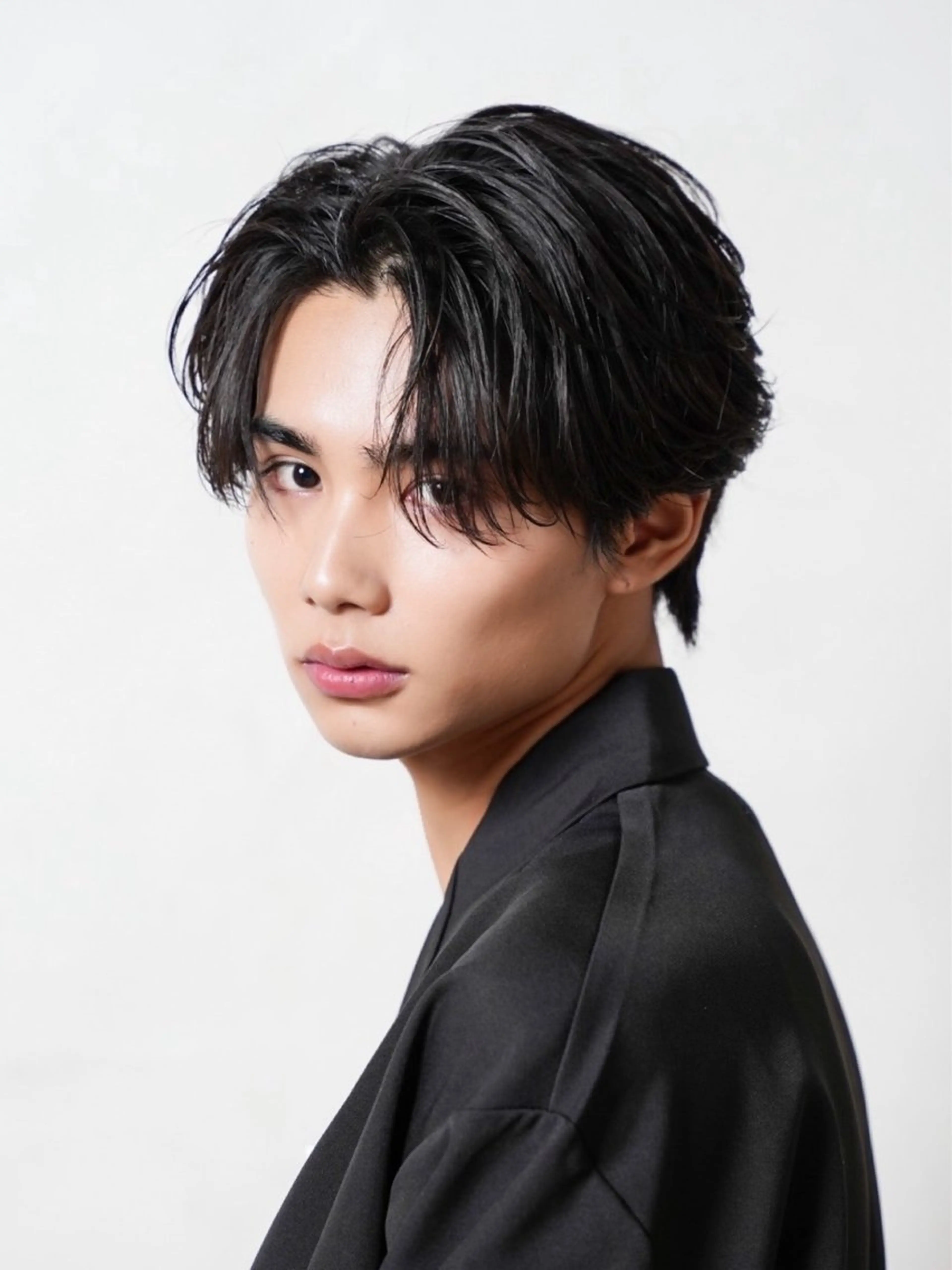 ミディアム メンズ カット パーマ パーマ職人🔥／短髪 執行役員／YUTAのヘアスタイル