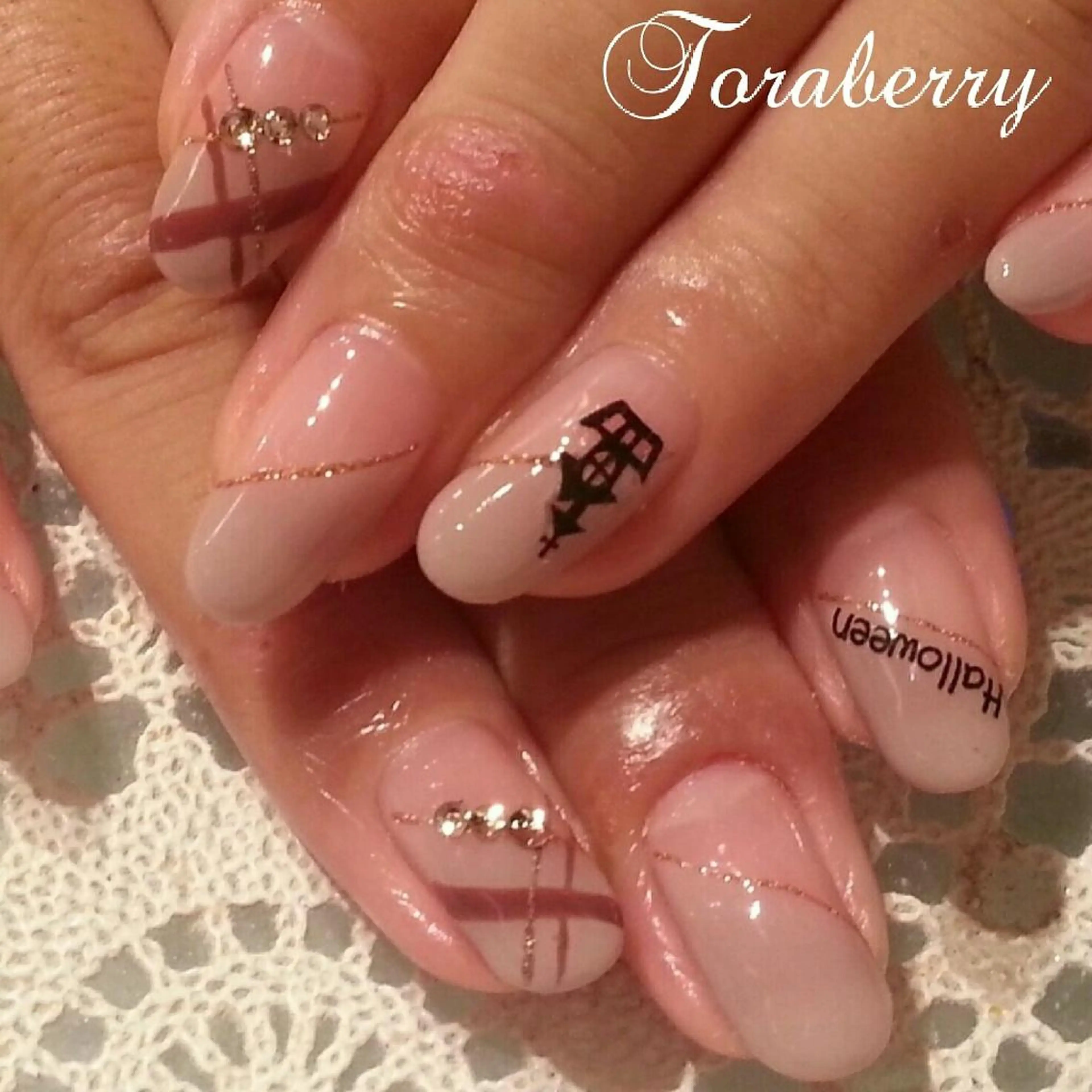 ネイル ハロウィン ネイリスト なつみのネイルデザイン