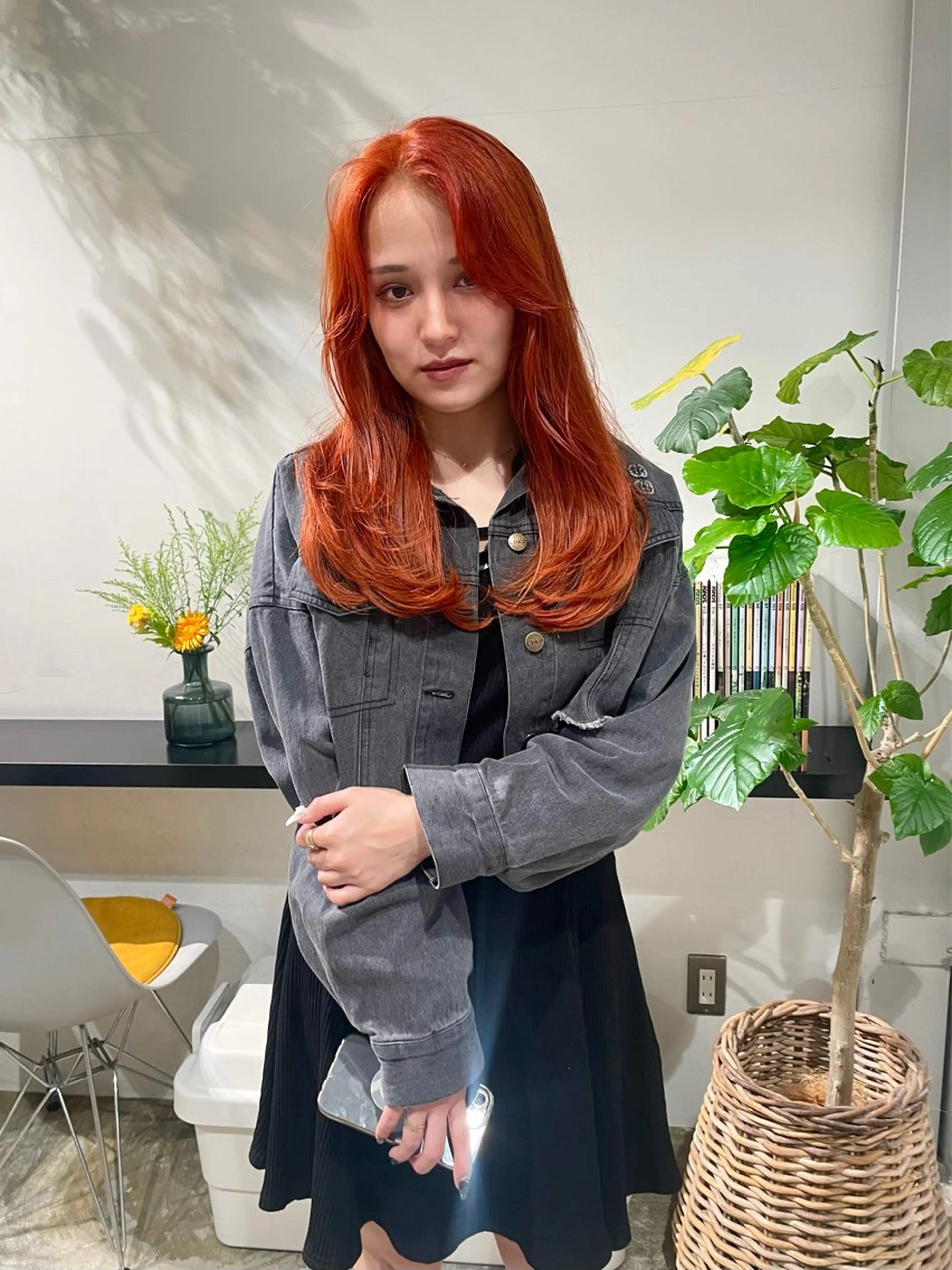 ロング 顔周りカット naho✂︎bob/ layerのヘアスタイル