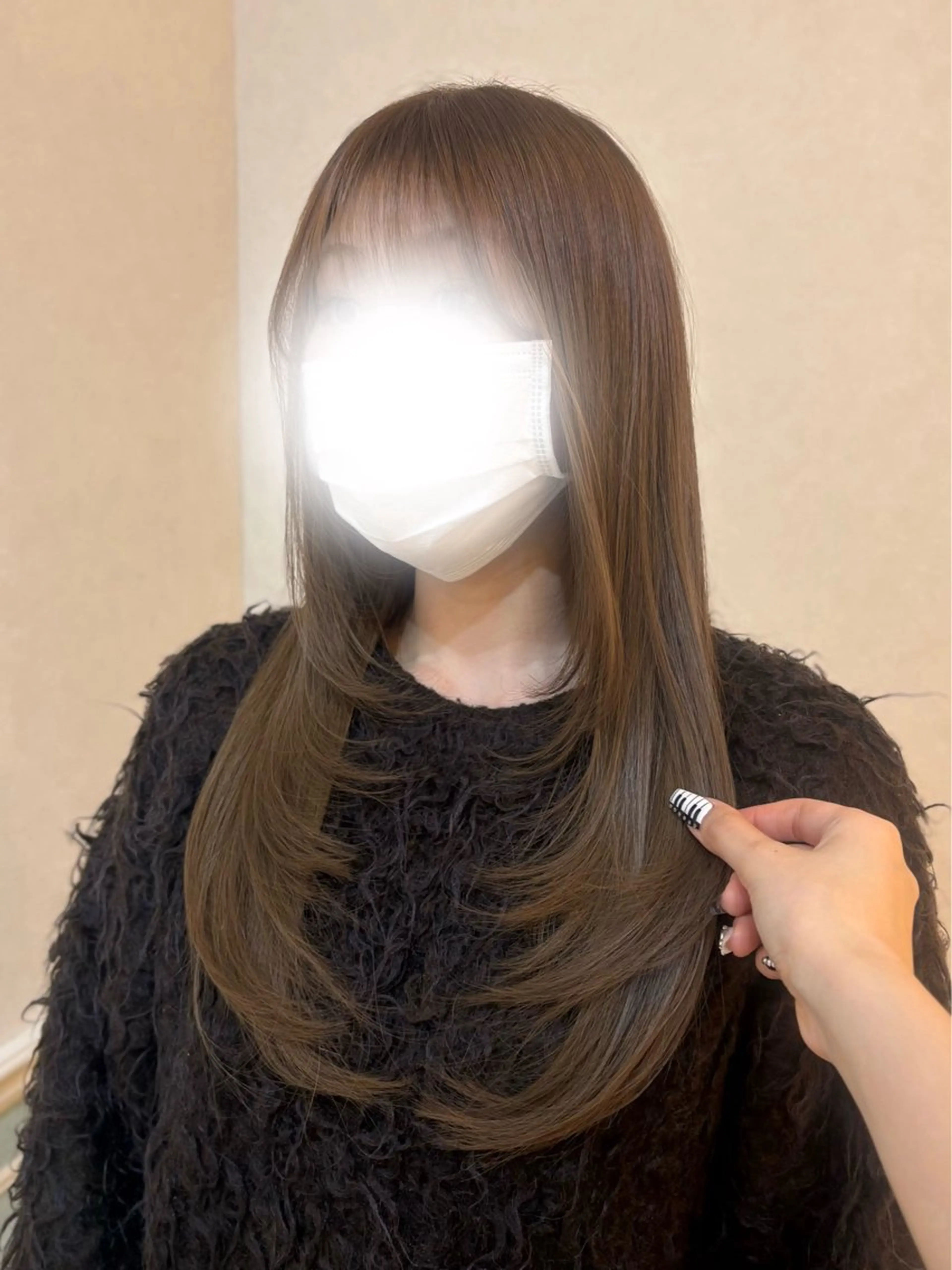 ロング カラー 艶感暖色カラー🥀/ レイヤー / れいかのヘアスタイル