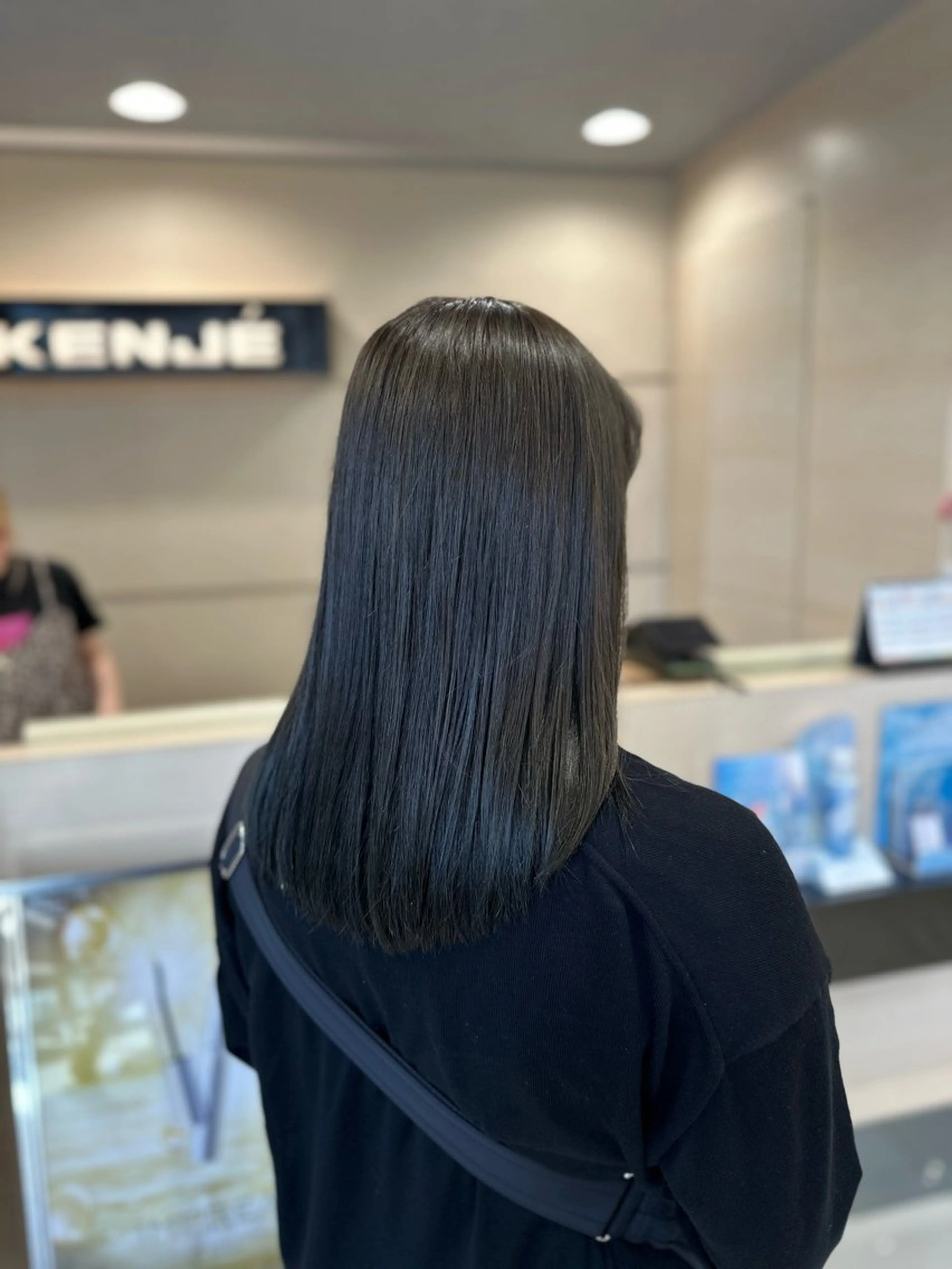 ロング カラー クロスパーマ/うる艶 カラー/Kurumiのヘアスタイル