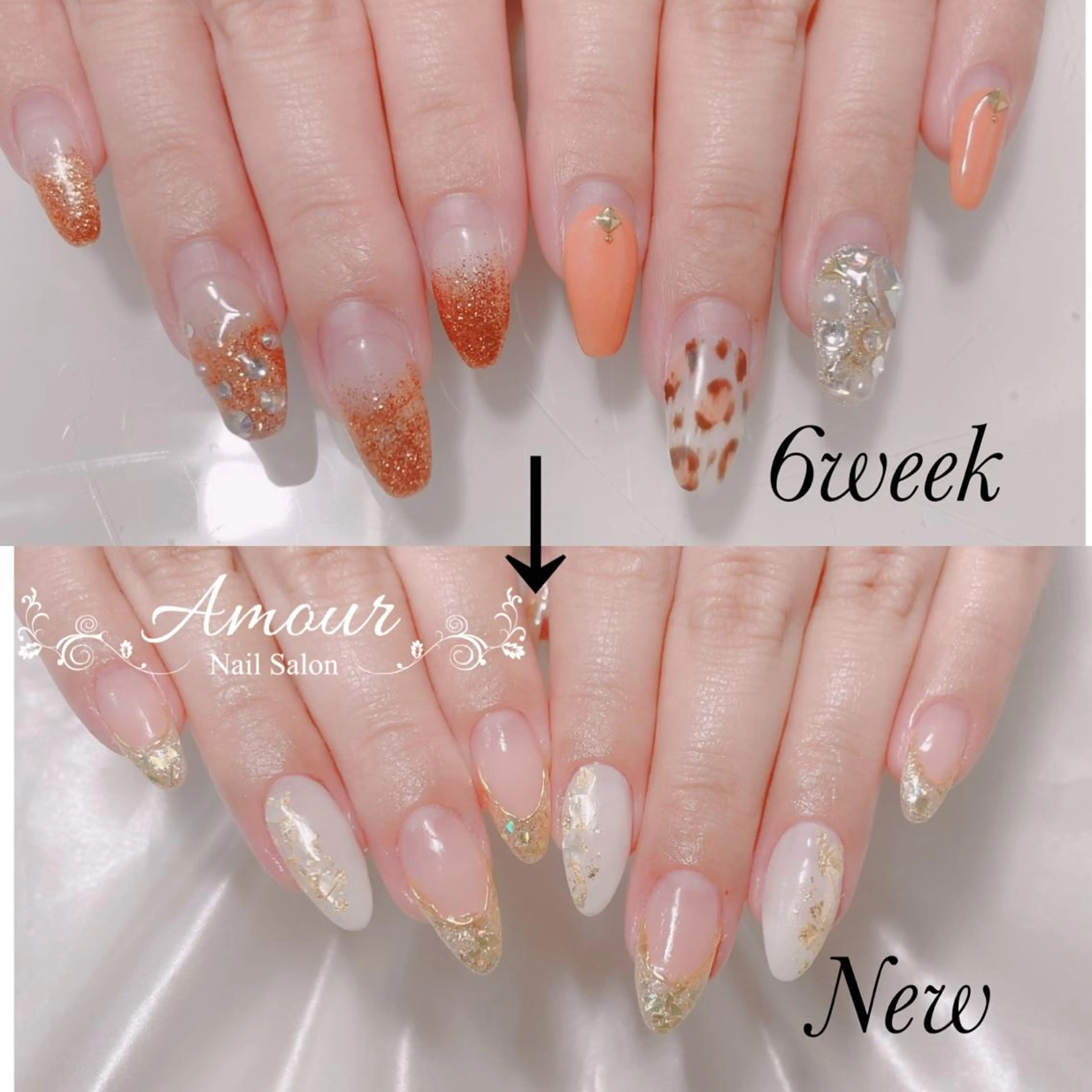 ネイル nailsalon ♡amour♡のネイルデザイン