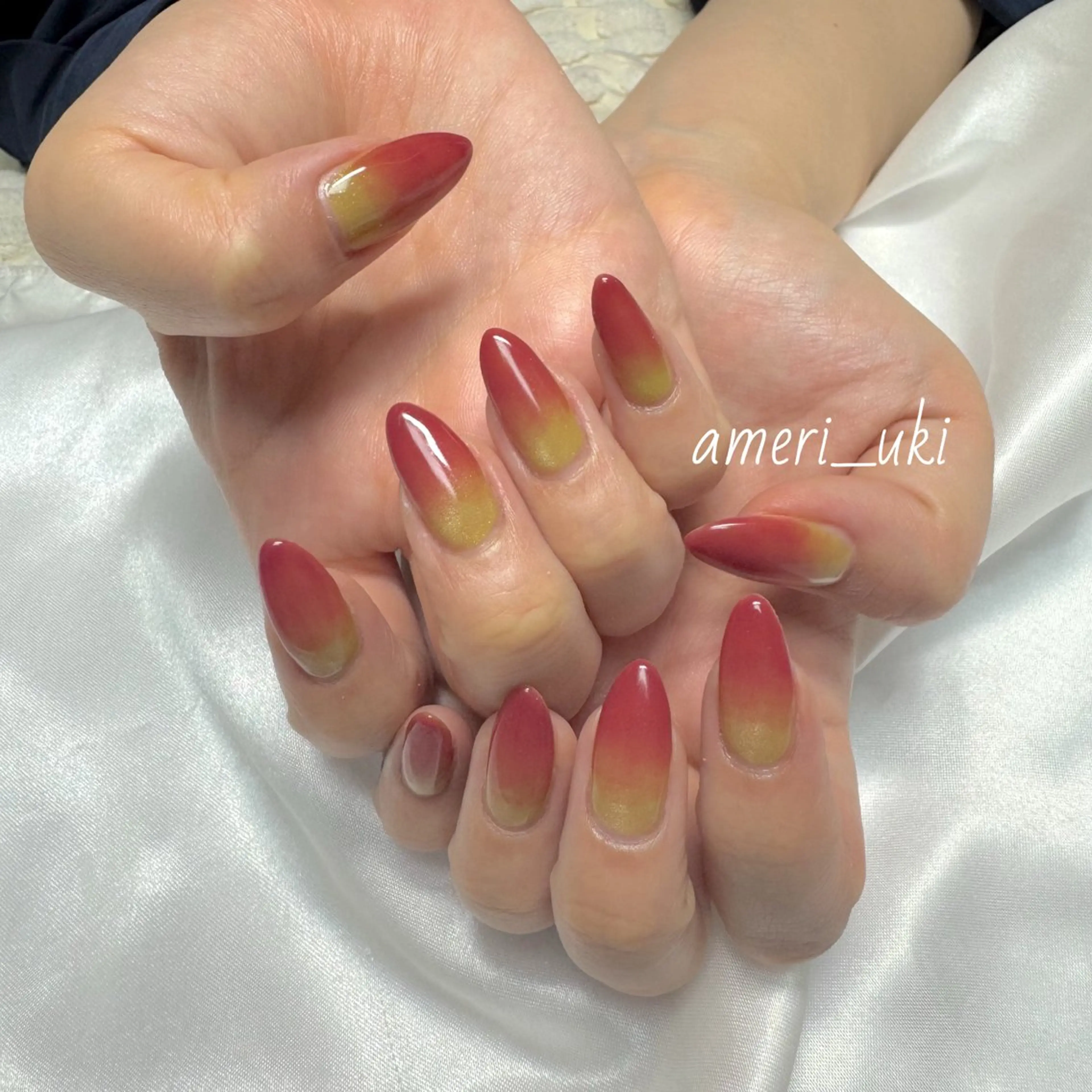 ネイル ハンドネイル Ameri nail /UKIのネイルデザイン