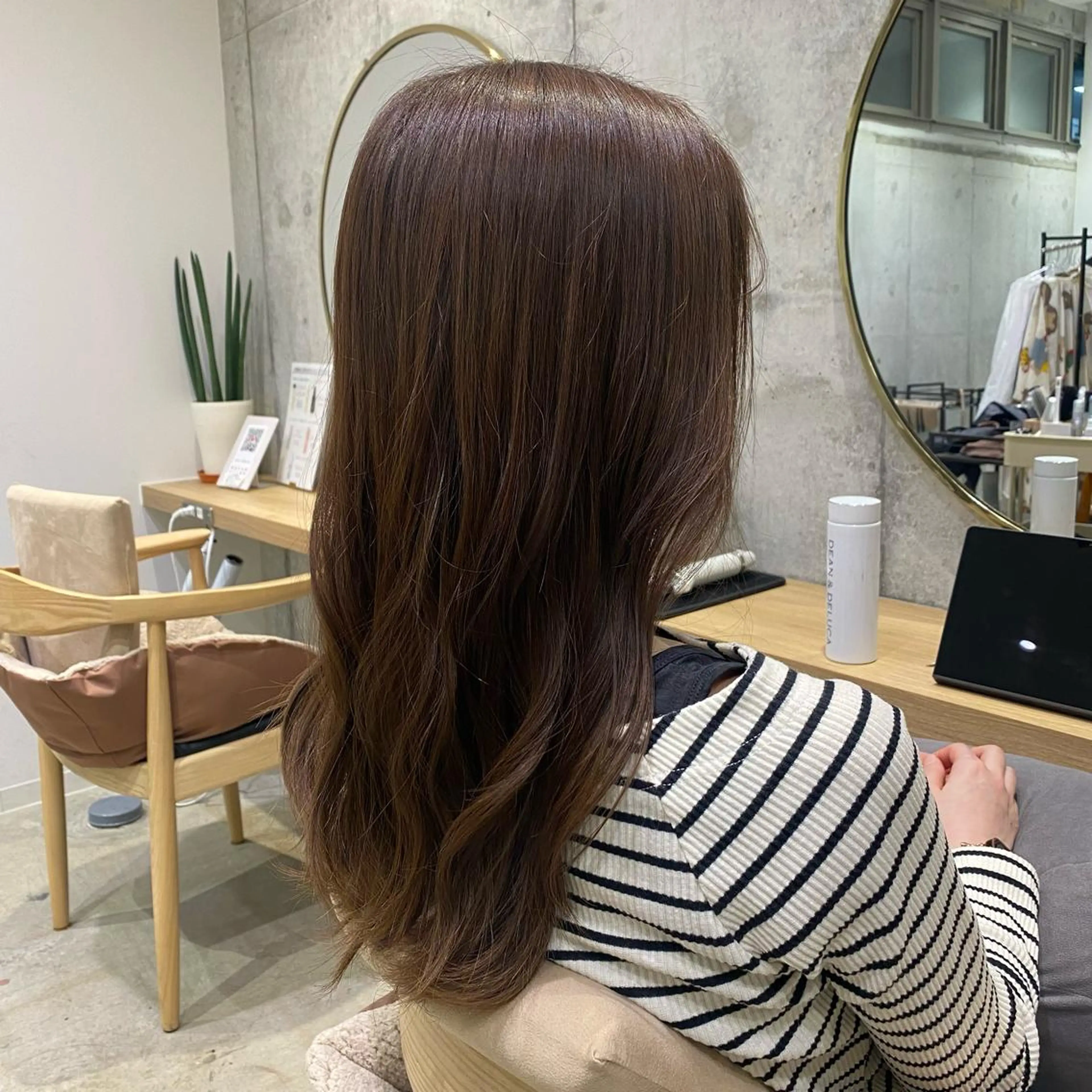 ロング カラー ラベンダーカラー fumi🪞血色感 アップ艶カラーのヘアスタイル