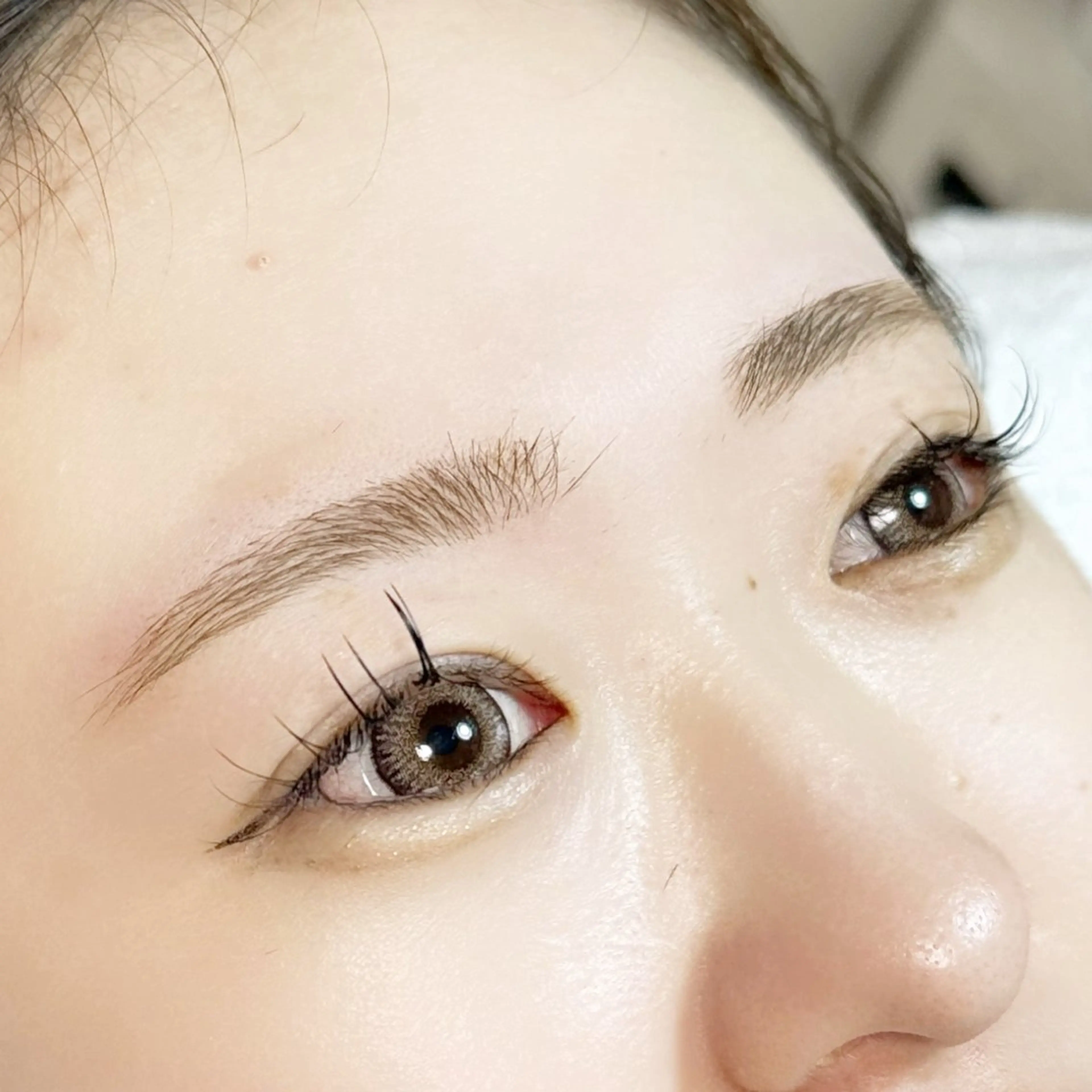 アイブロウ ワックス脱毛 salon de Tiara Fukaのマツエク・マツパデザイン