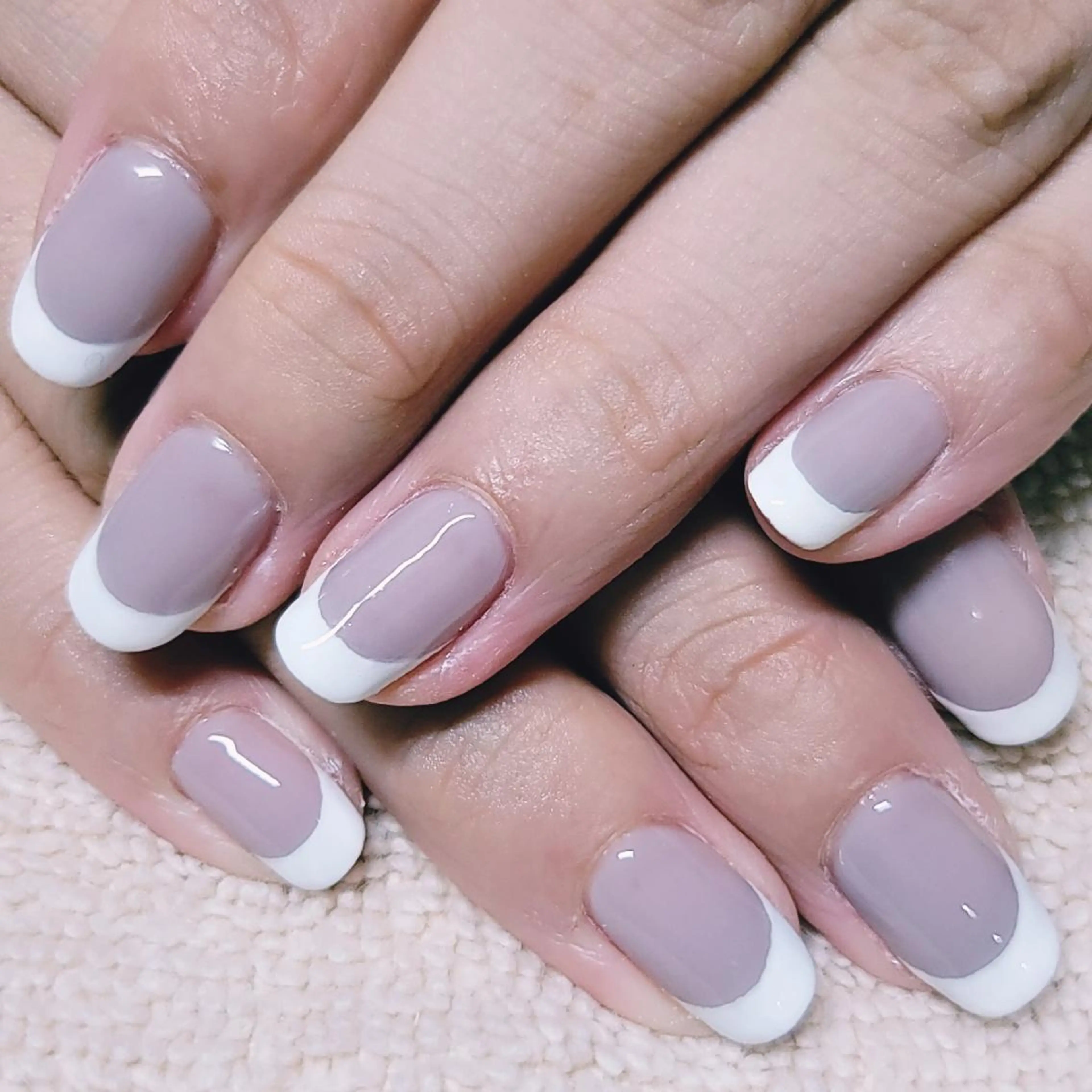 ネイル フレンチネイル ワンカラーネイル ハンドネイル よしだ ひろきのネイルデザイン