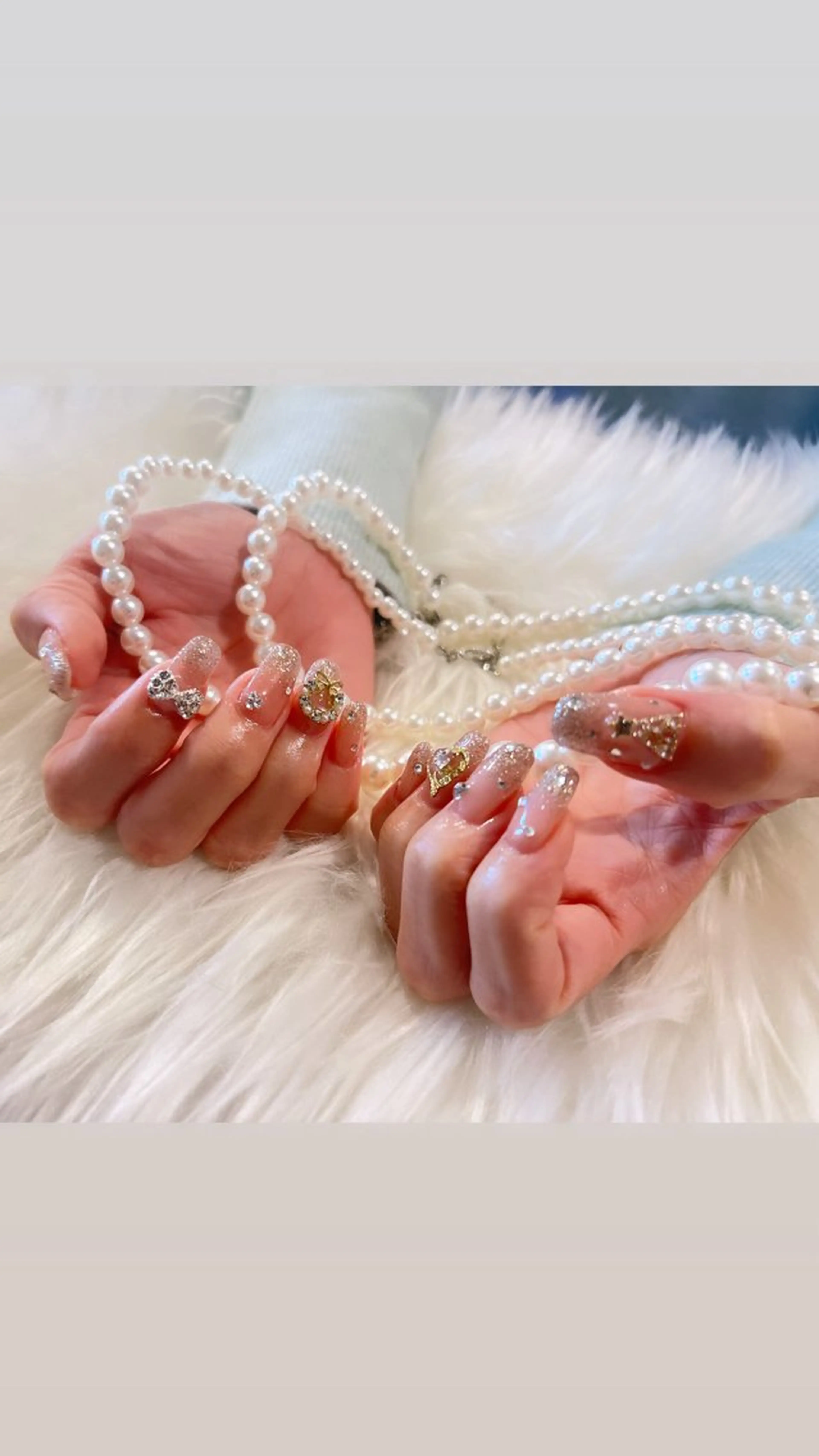 ネイル ラメ(グリッター) ラメグラデーション 88-nail. MAKIのネイルデザイン