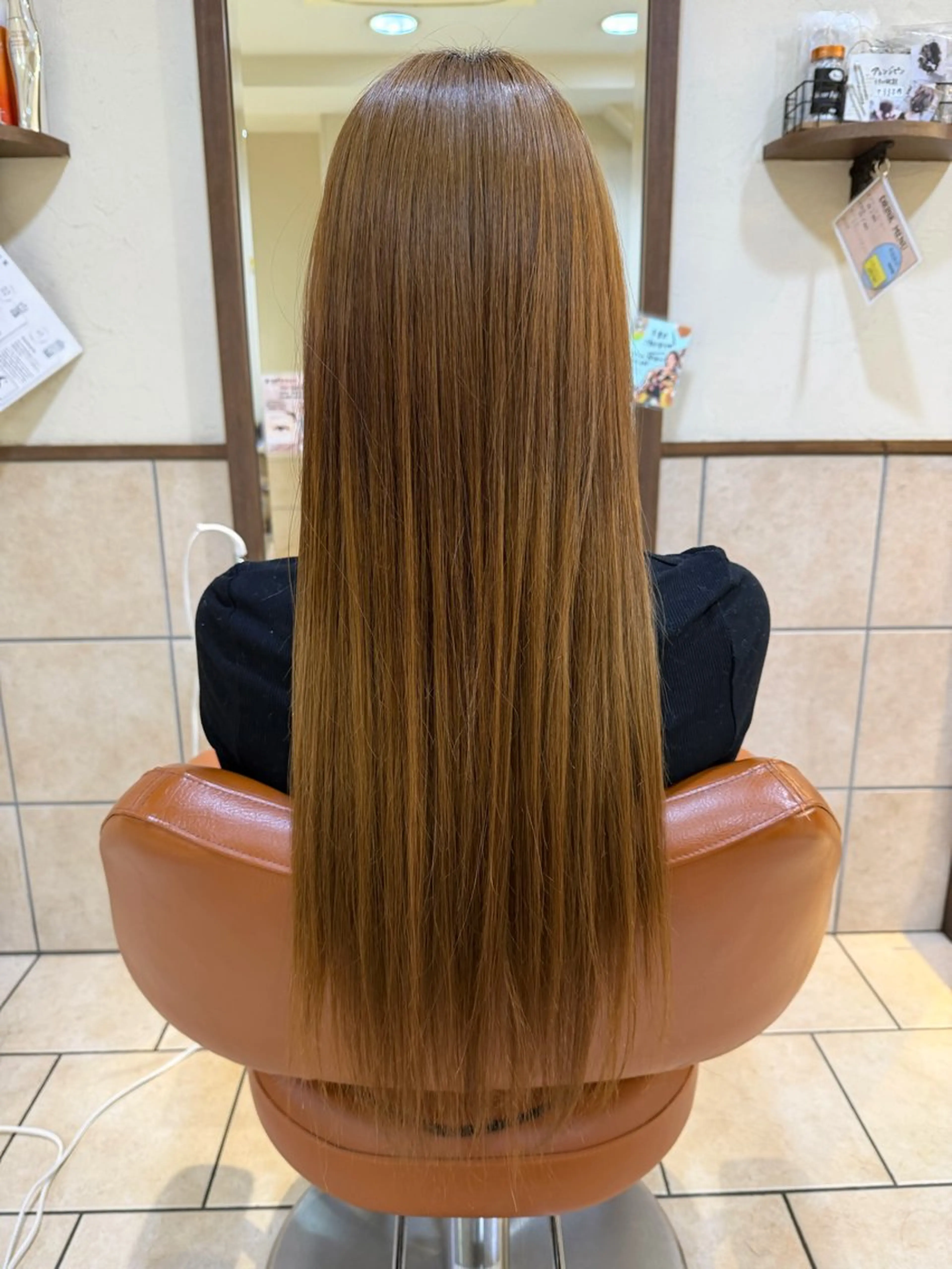 ロング 井上 琉菜のヘアスタイル