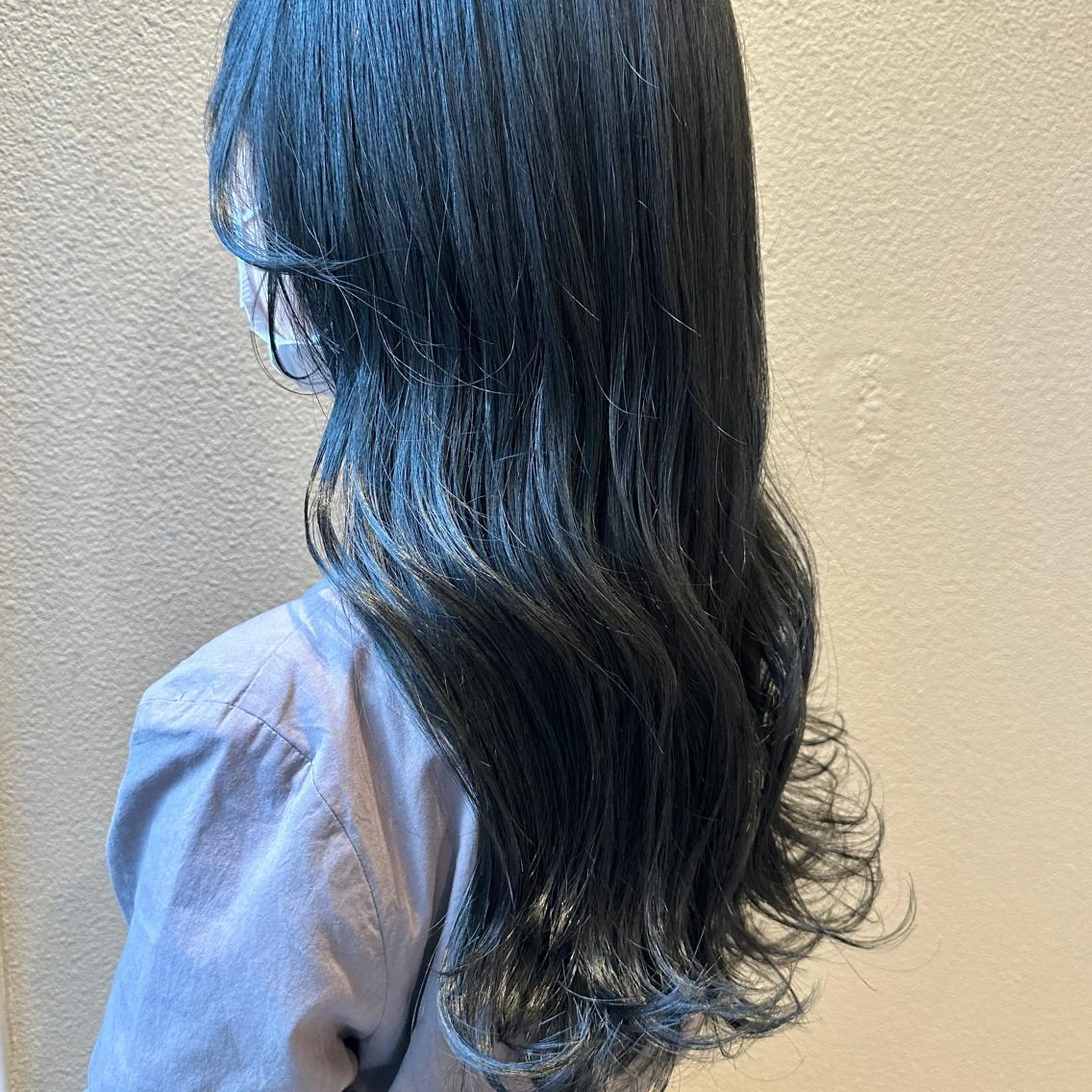 ロング カラー カット ヘアカラー トレンド/顔まわり/ レイヤー/髪質改善のヘアスタイル