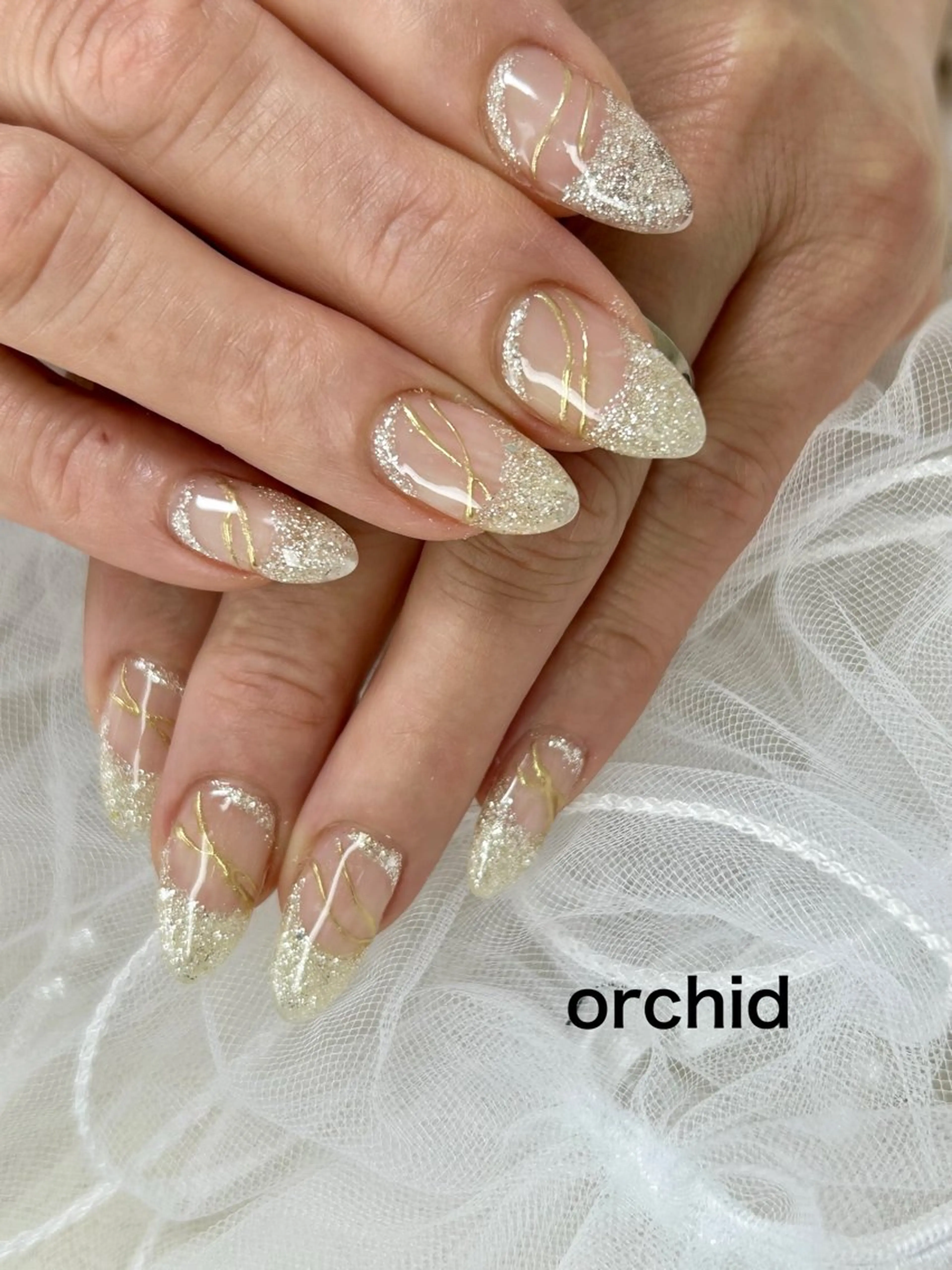 ネイル orchid ♡オーキッドのネイルデザイン