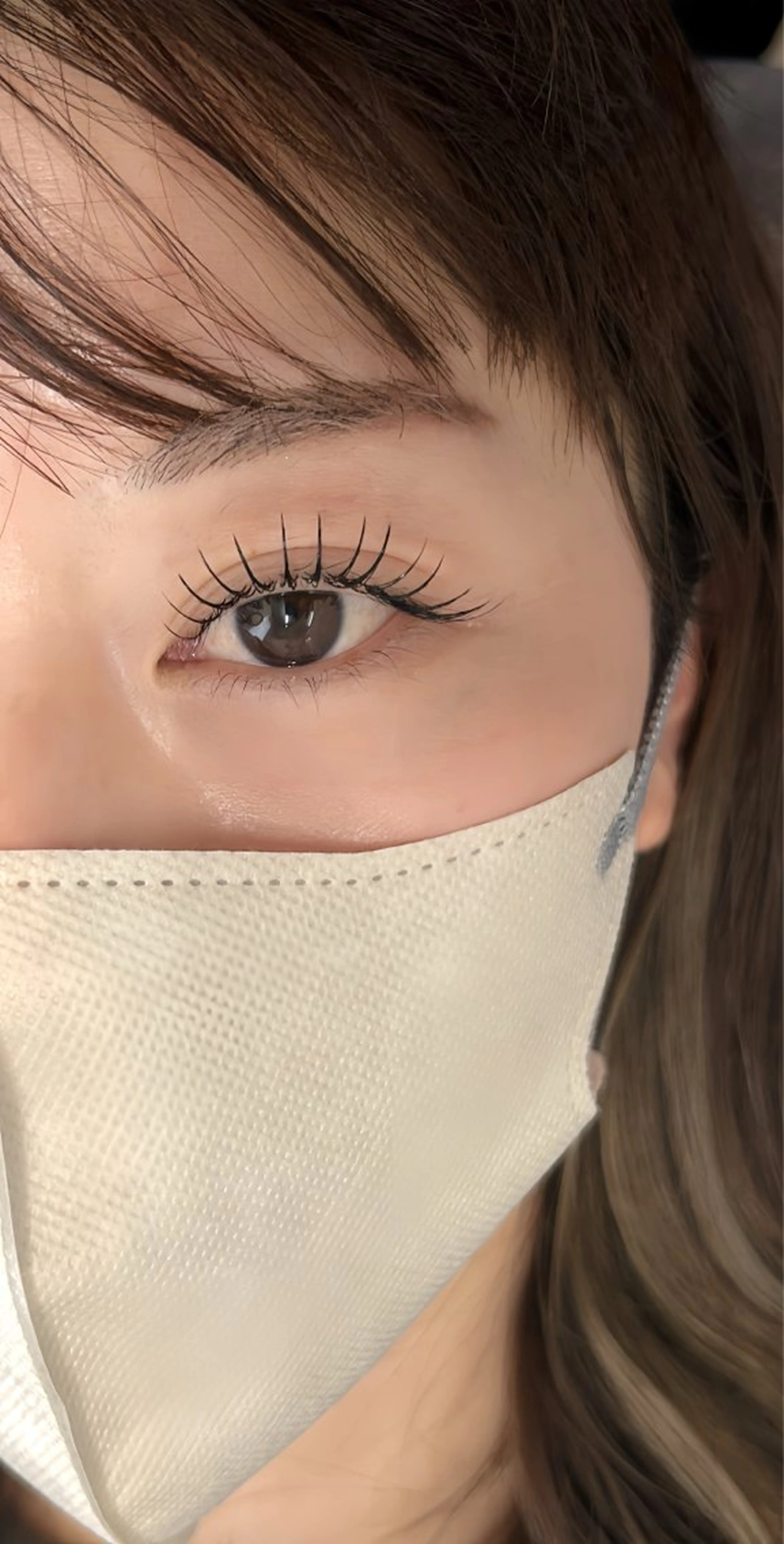 マツエク・マツパ フラットラッシュ マツエク 𐊖𐊲𐊙 sayanaのマツエク・マツパデザイン