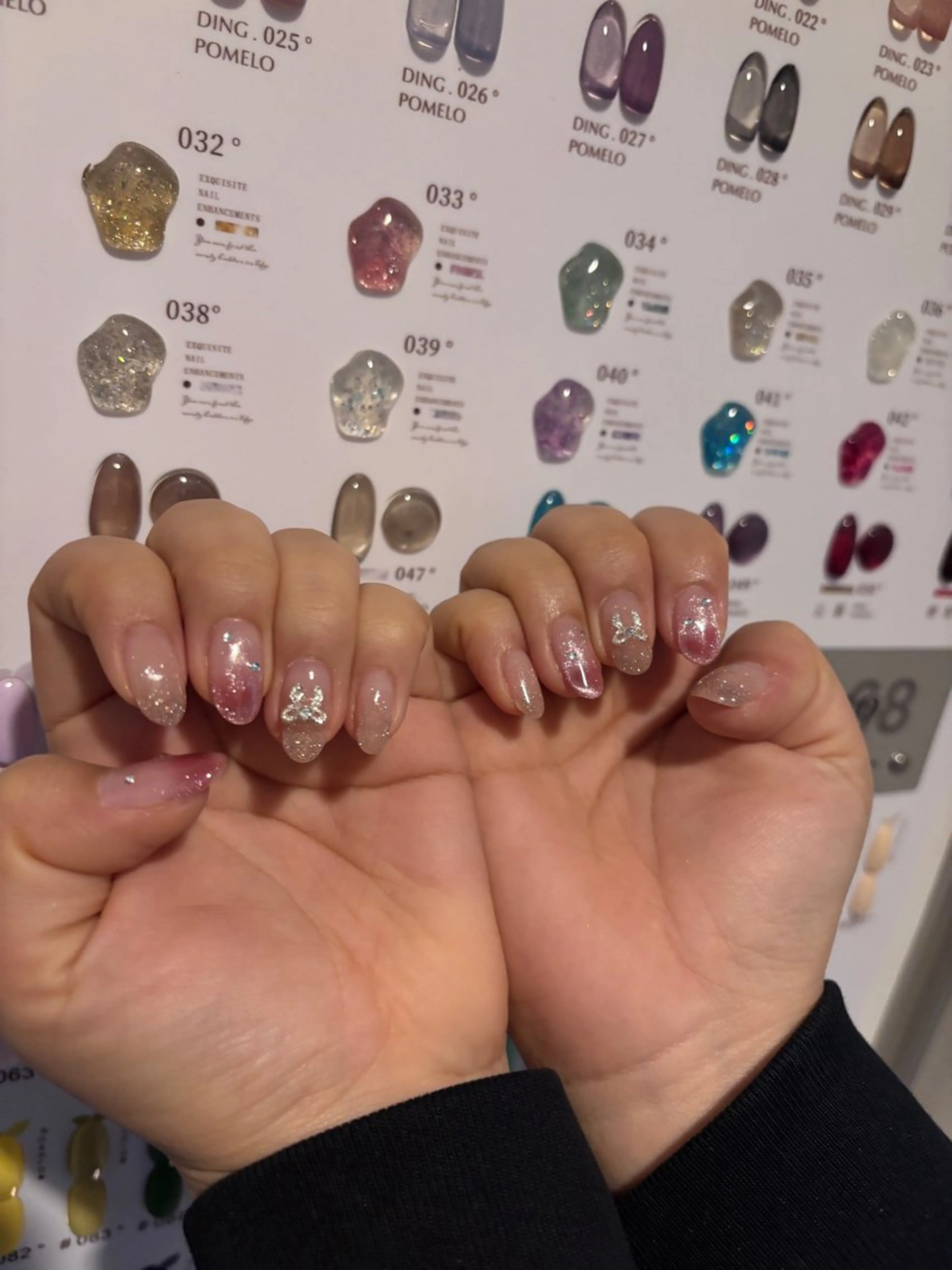 ネイル 韓国ネイル 持ち込み ニュアンスネイル ネイルチップ ハンドネイル TABI ANA.CHUOのネイルデザイン