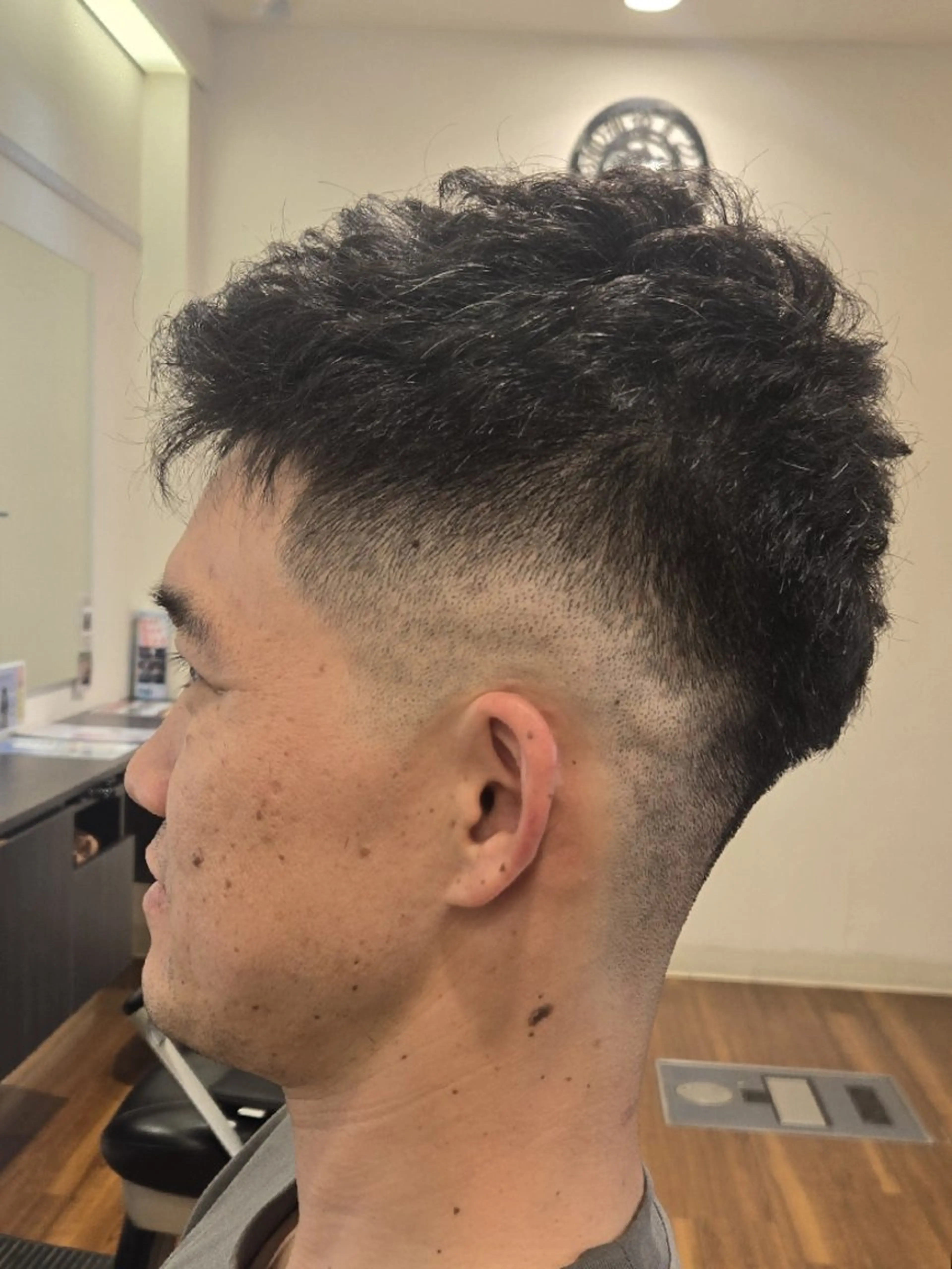 パーマ メンズ メンズパーマ カット パーマ 🌟Cube 東山 侑以🎮𓈒⋆͛のヘアスタイル