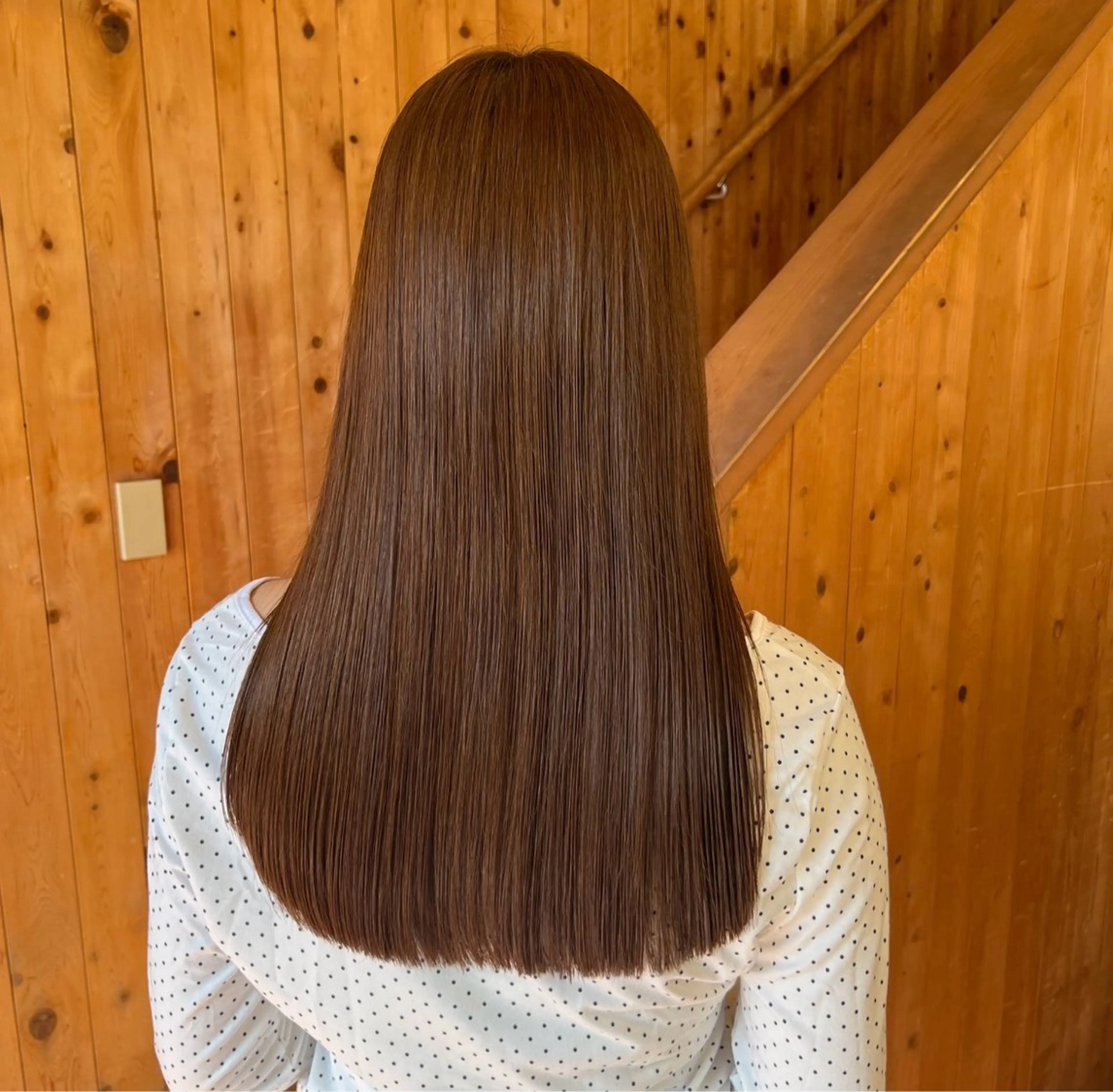 ロング カット 藤田 ゆりなのヘアスタイル