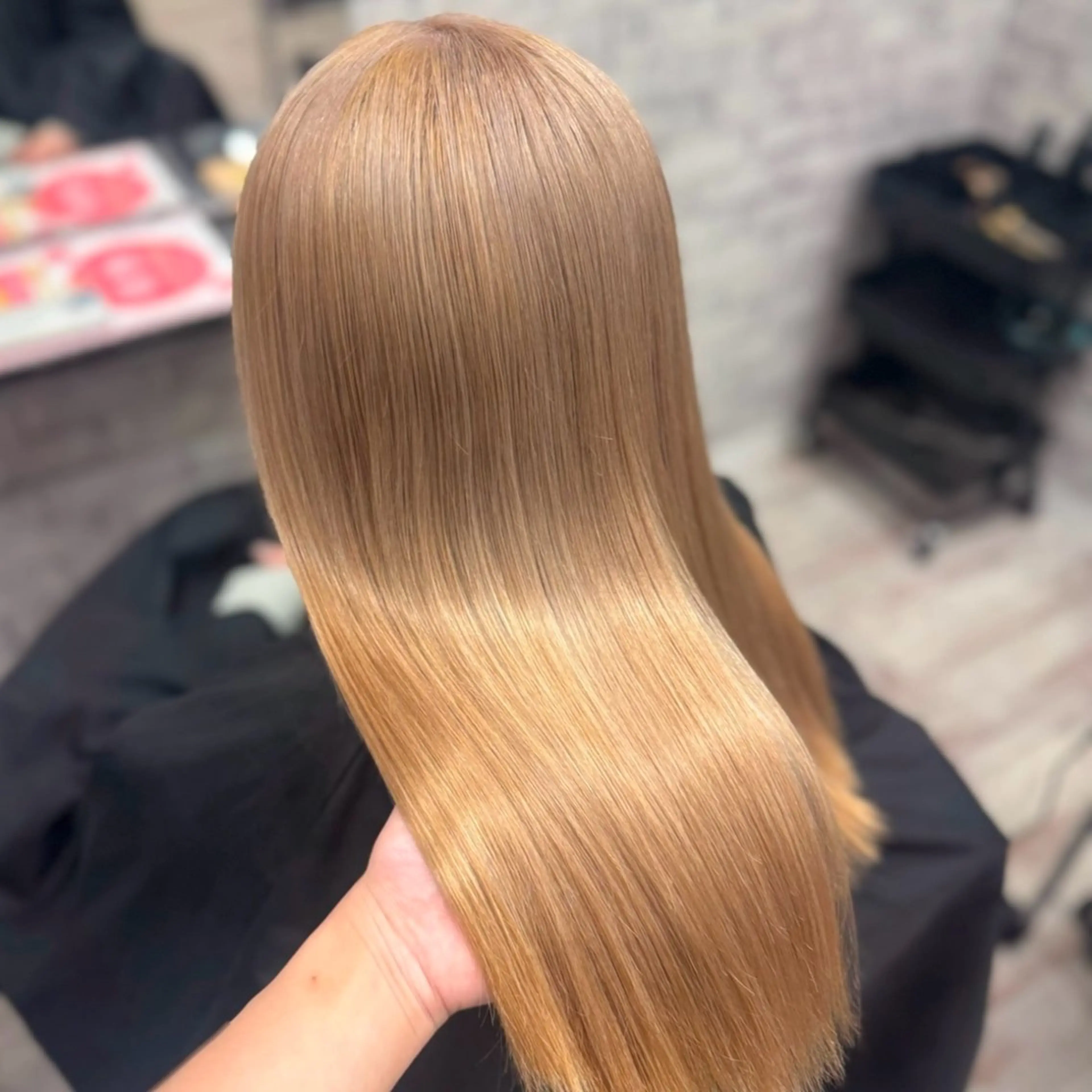 ロング カラー パーマ ヘアアレンジ メンズ 似合わせカラー♡髪質 改善🎀サトカ🍒のヘアスタイル