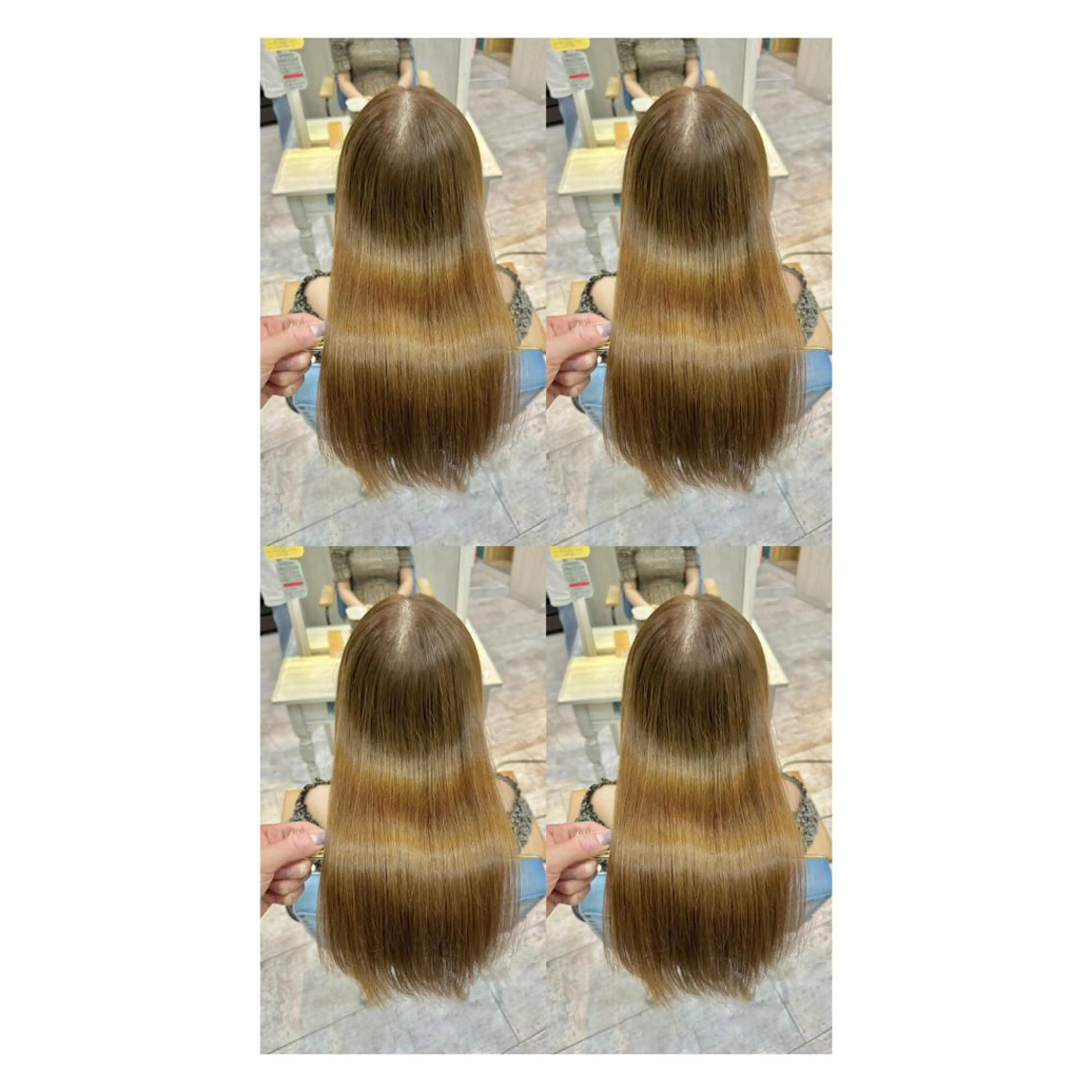 ロング カラー カット ヘアカラー トリートメント 店長✨レイヤー✖️ 髪質改善✖️韓国ヘアのヘアスタイル