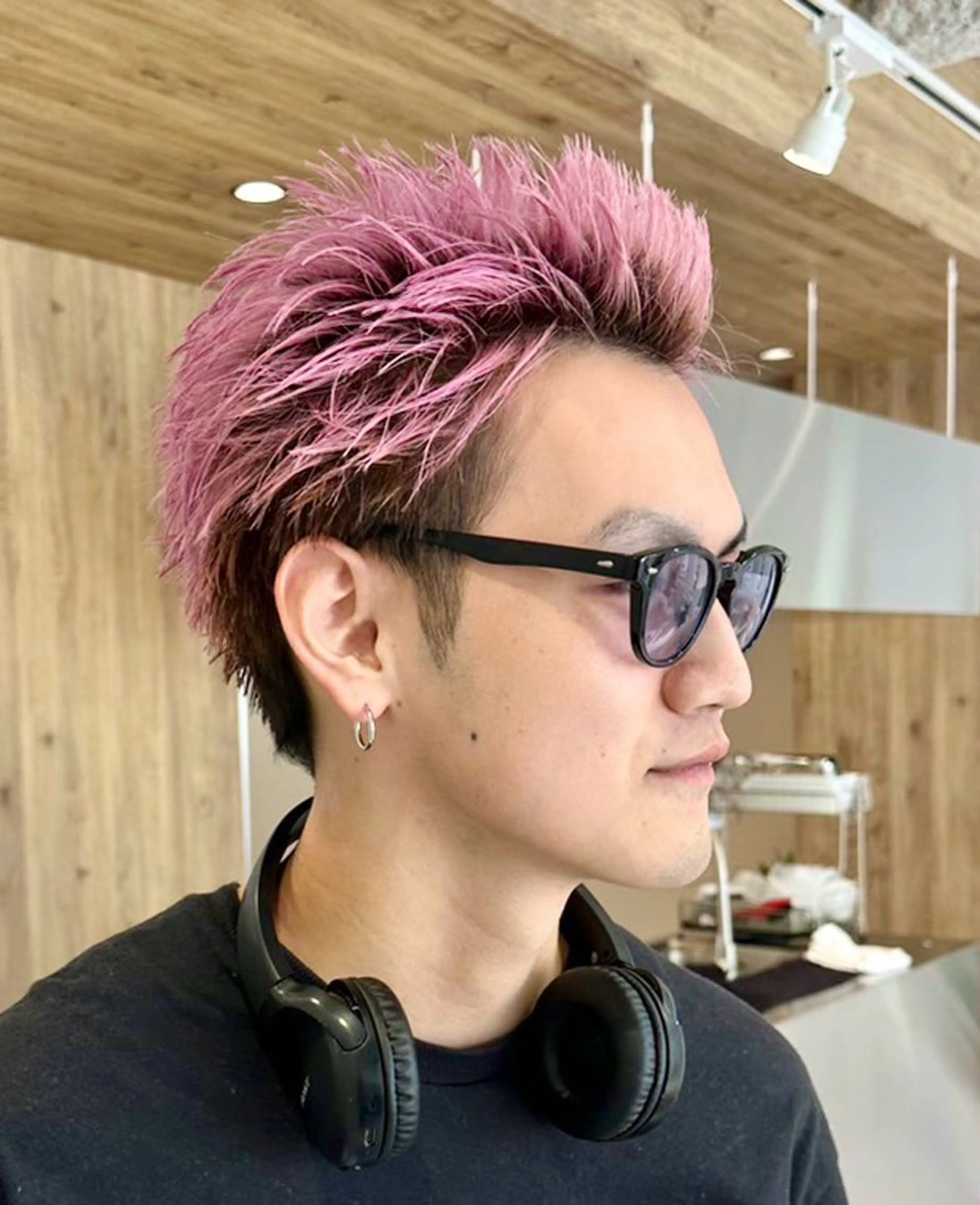 ショート カラー メンズ 🔥メンズ特化美容師 パーマのヘアスタイル