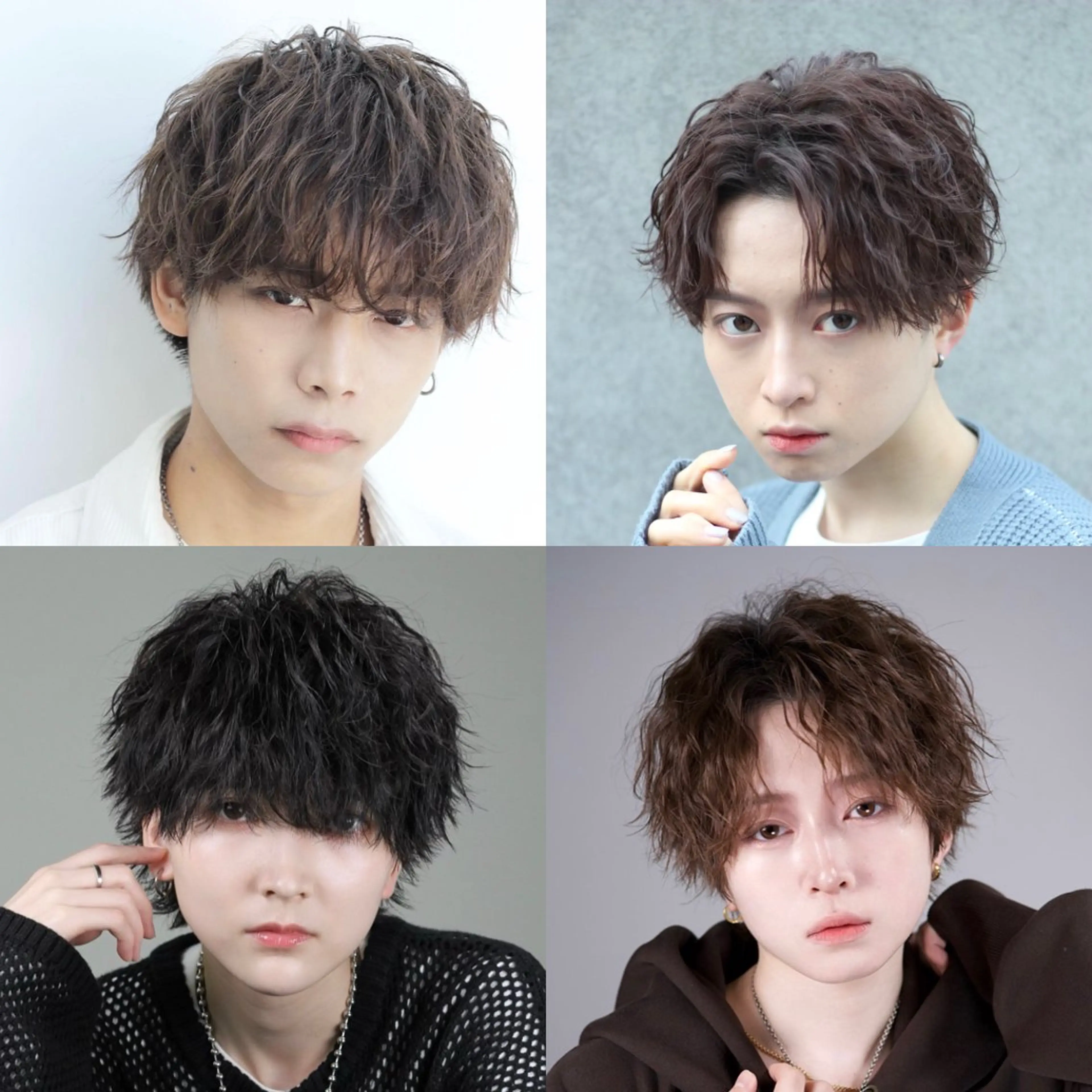 パーマ カット パーマ 古川 誠哉のヘアスタイル