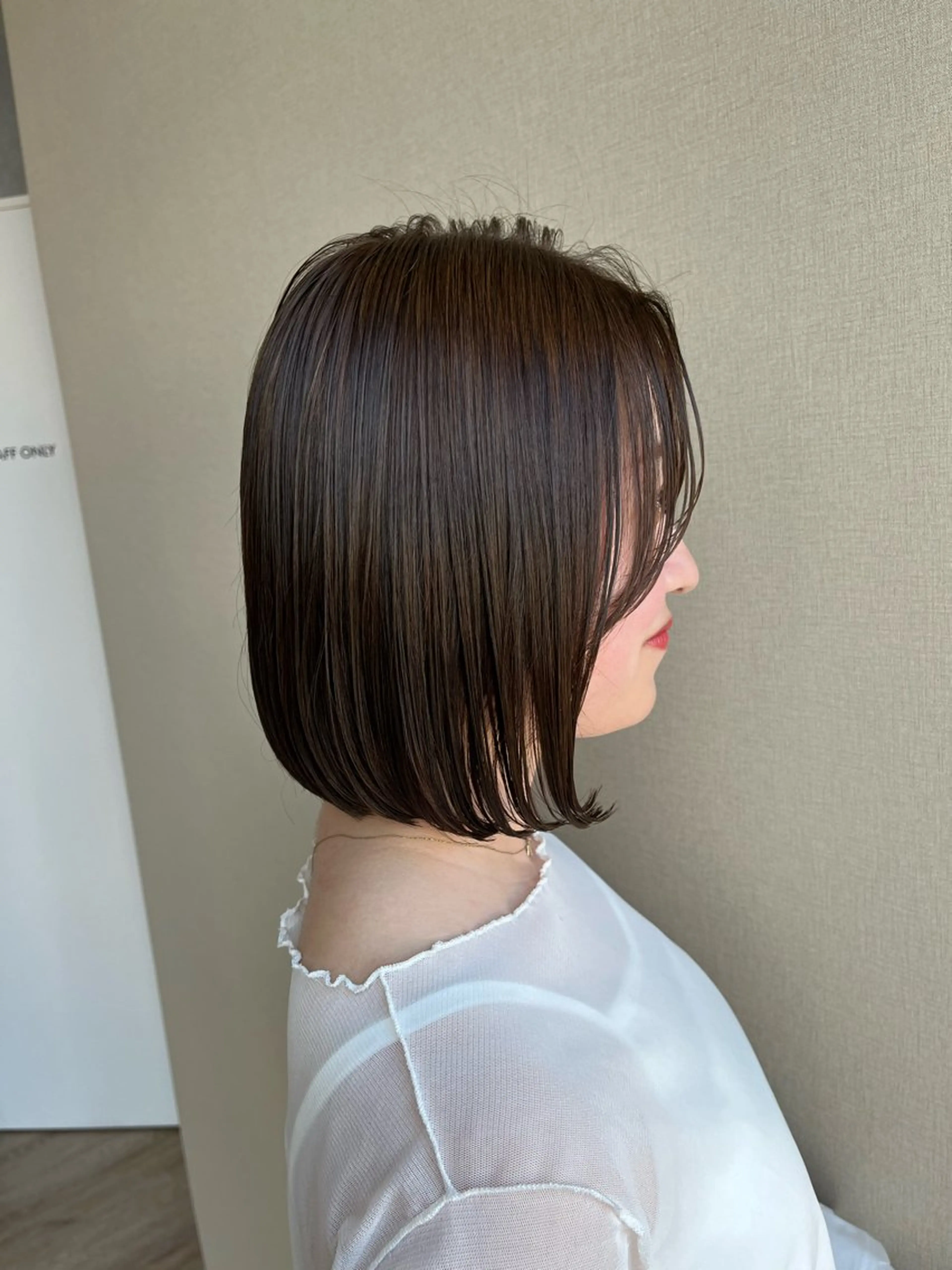 ミディアム ナチュラル*艶* 蒲生四丁目*山保美月のヘアスタイル