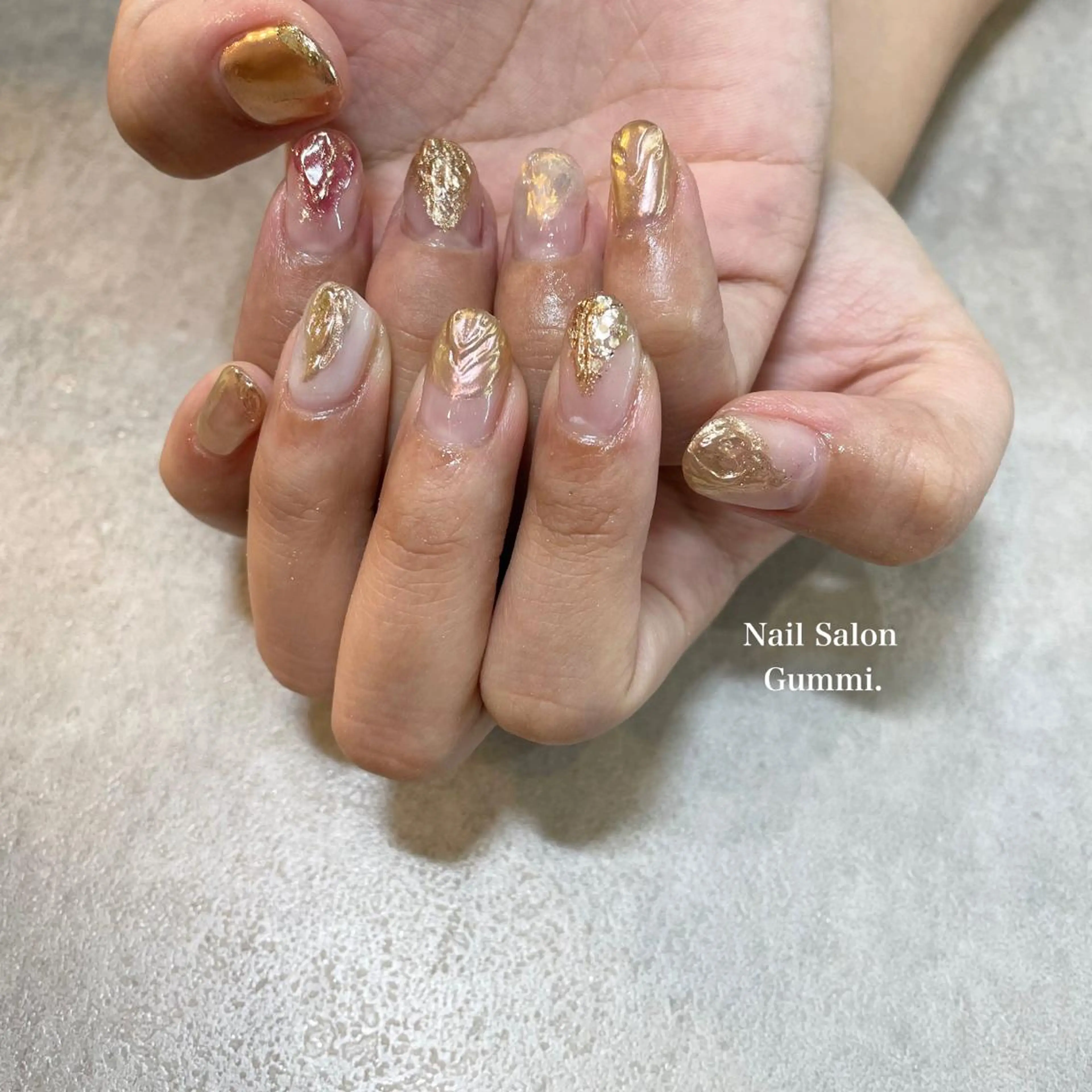 ネイル ニュアンスネイル Nail Salon Gummi.のネイルデザイン