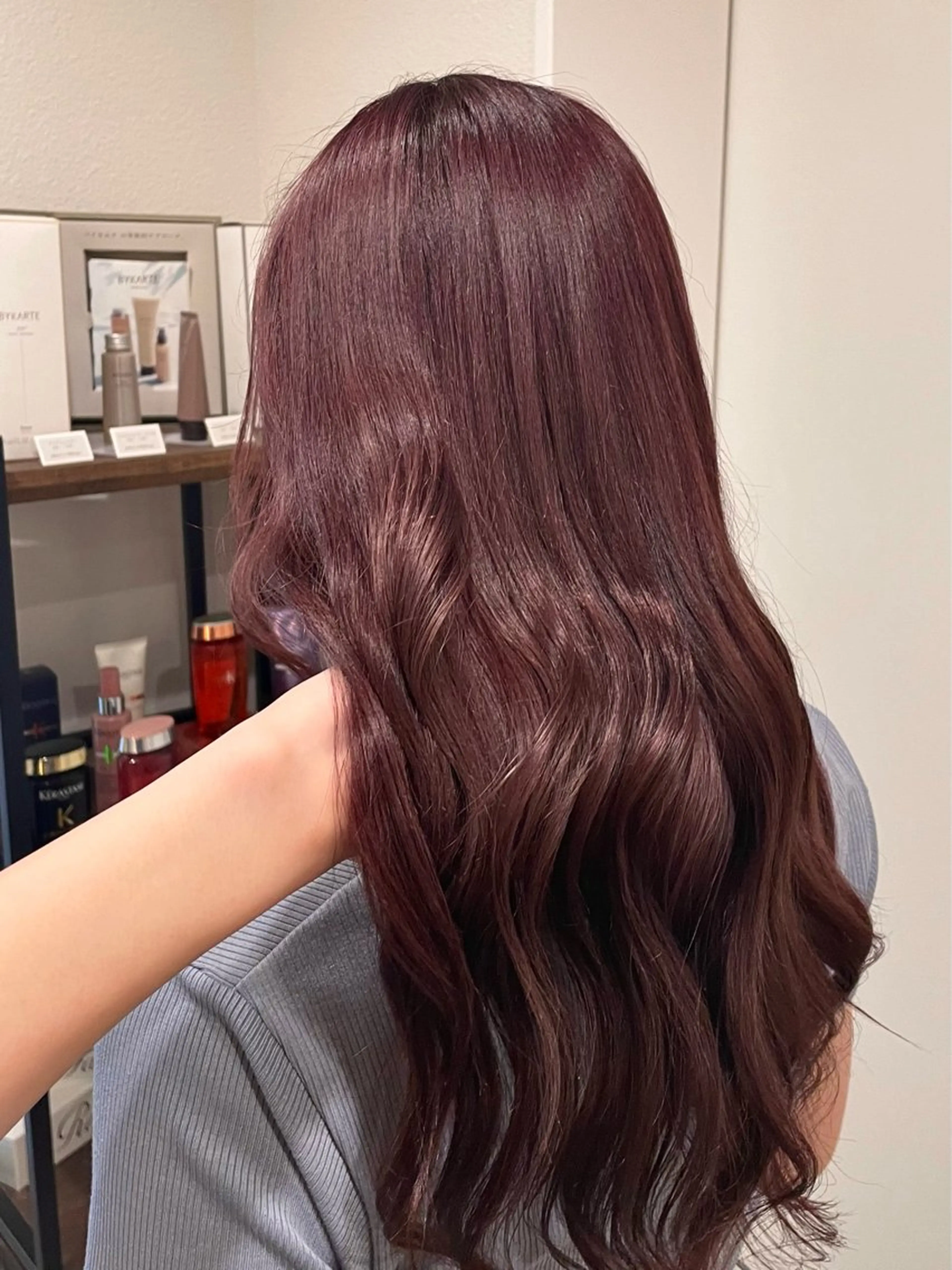 セミロング カラー ブリーチ 透明感カラー ヘアカラー トリートメント 💝ブリーチ ショート/れい💝のヘアスタイル