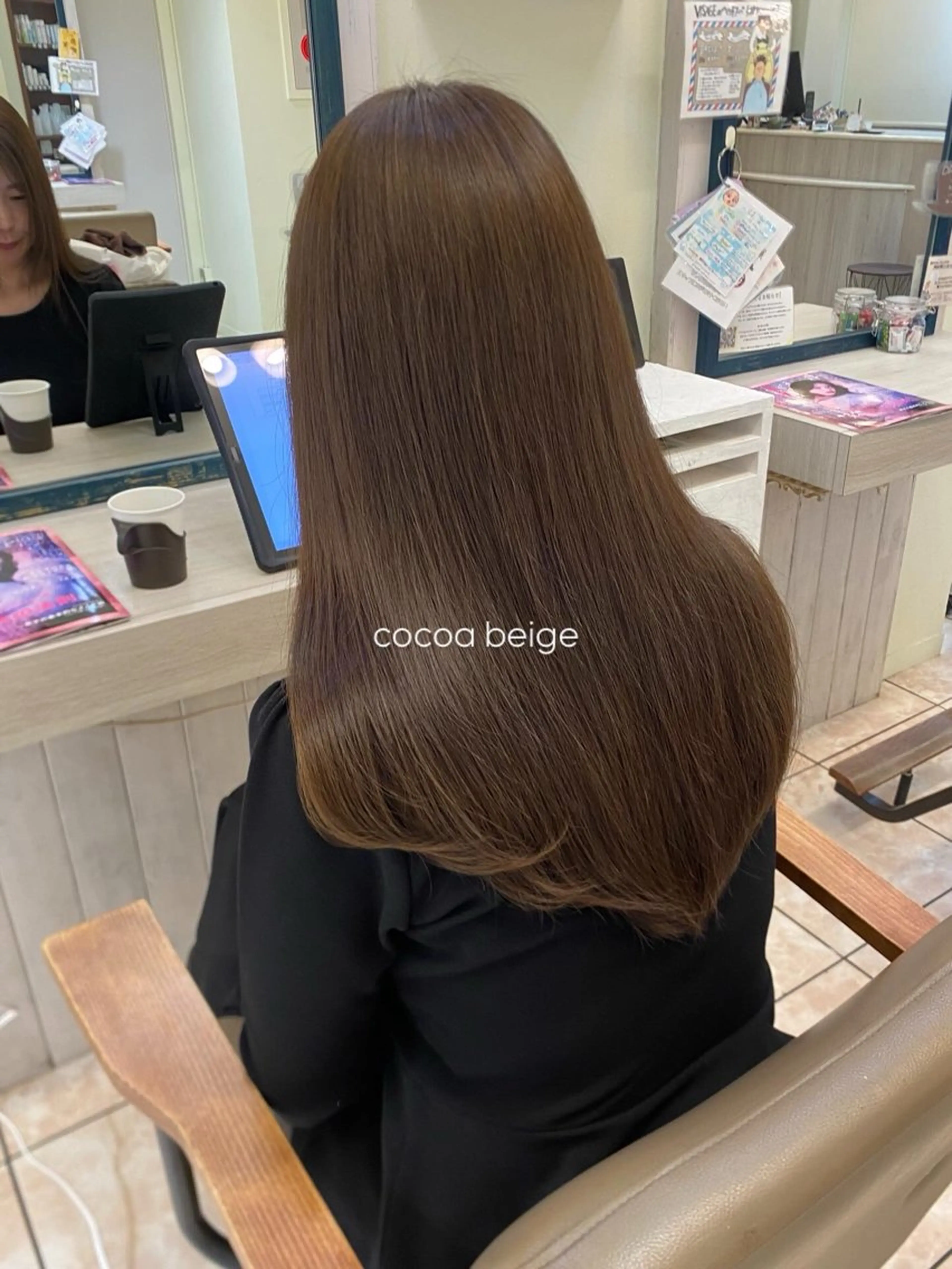 カラー ayano/浦安 /デザインカラーのヘアスタイル