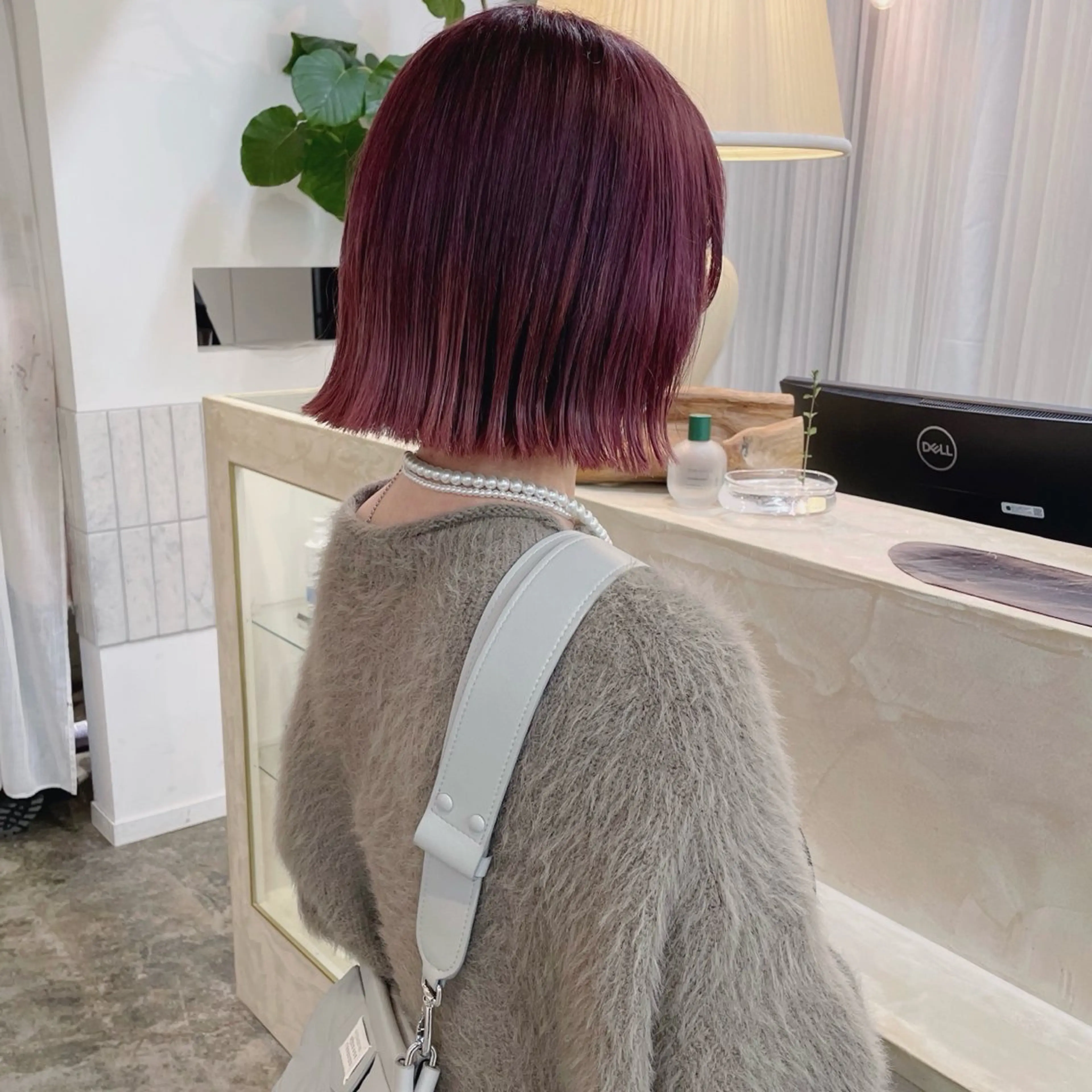 ミディアム カラー ブリーチ ケアブリーチ ダブルカラー イヤリングカラー インナーカラー カット ヘアカラー スギヤマ ショウゴのヘアスタイル