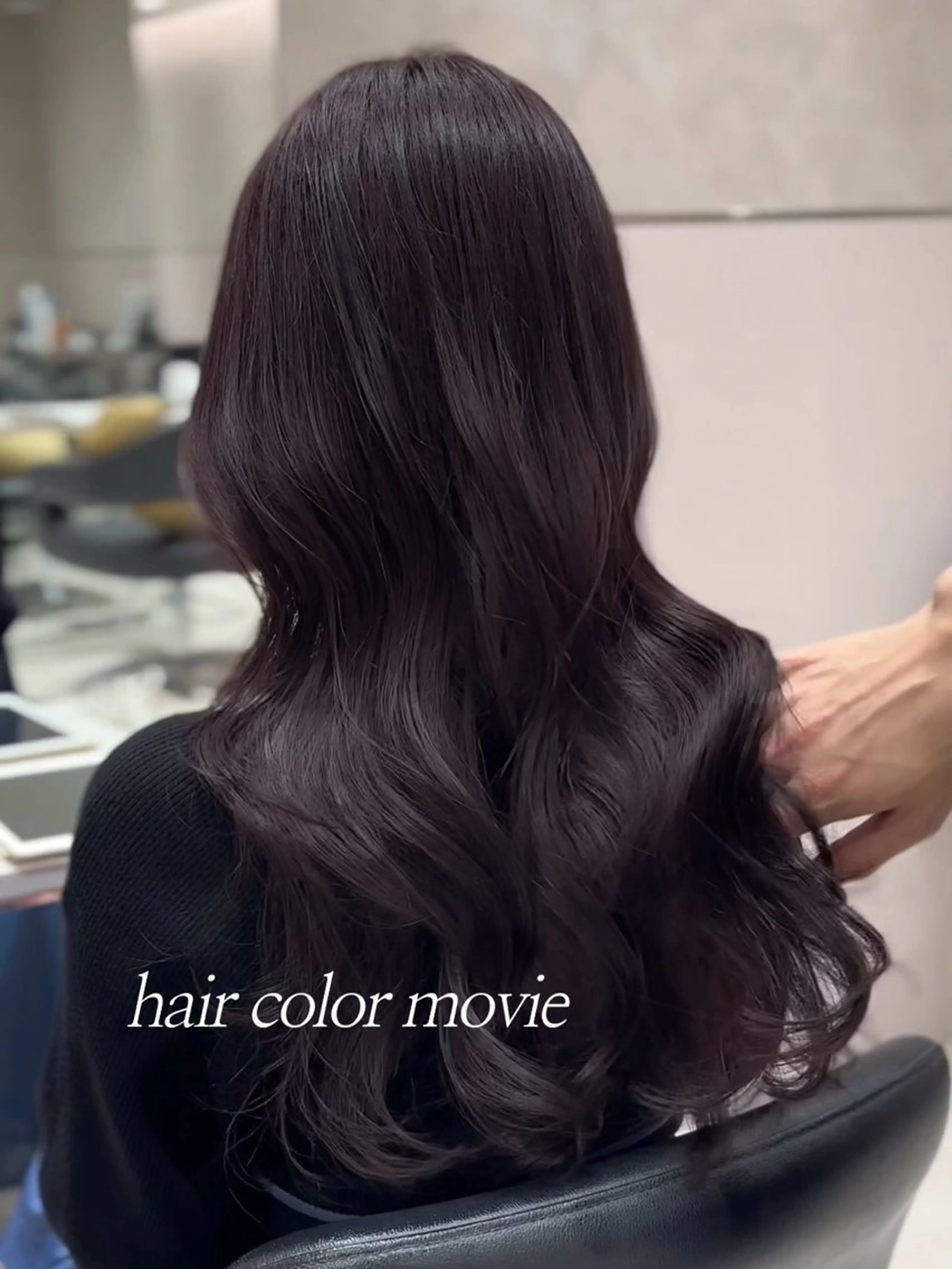 ロング カラー ラベンダーカラー ピンクカラー ピンクラベンダー ヨシンモリ 韓国風ヘア カット ヘアカラー トリートメント レイヤー/顔周り /透明感🩶高橋大のヘアスタイル