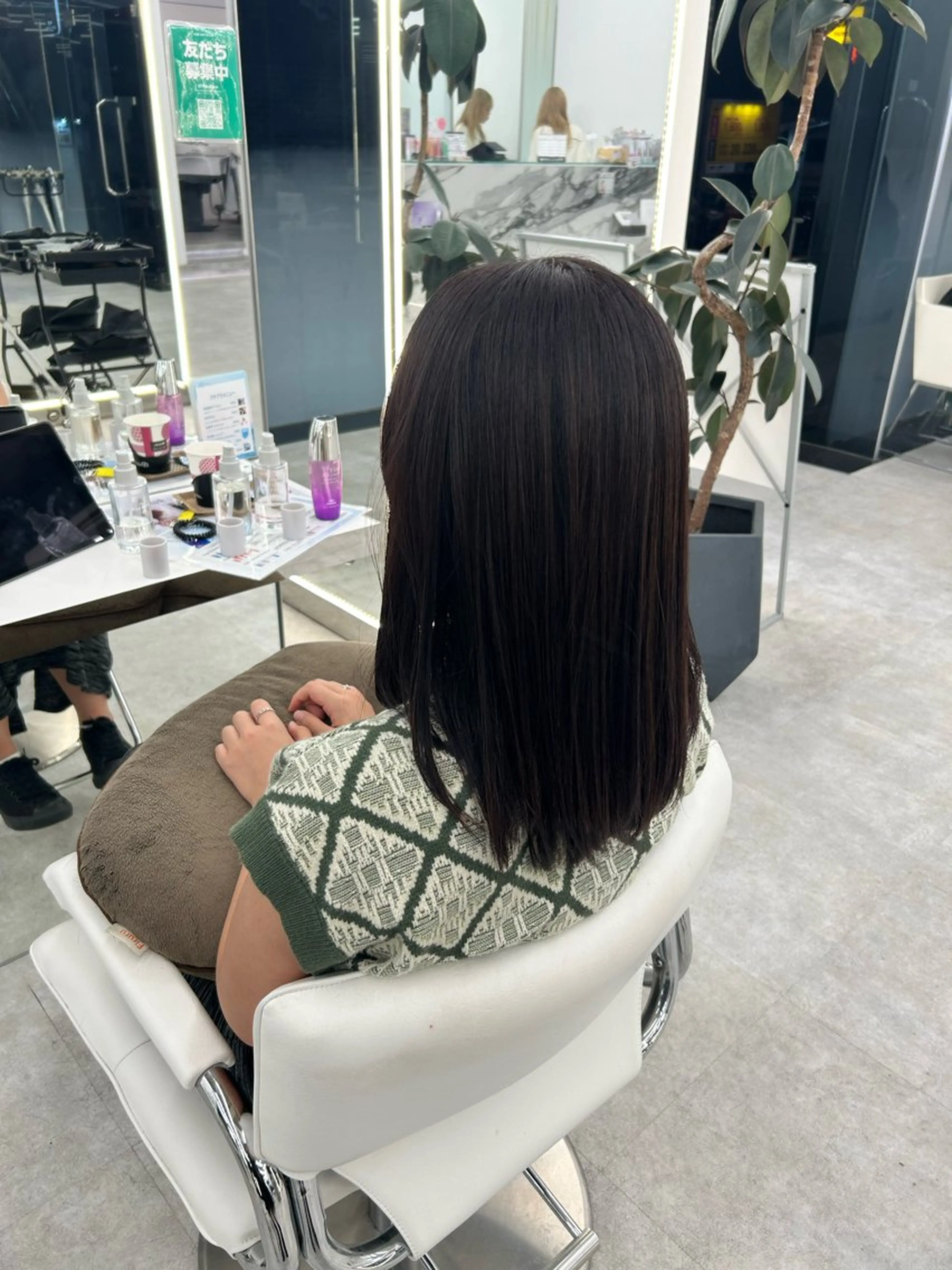 ロング カラー ヘアカラー ヘッドスパ はるか/透明感暗髪 /ヘアアレンジ🤍のヘアスタイル