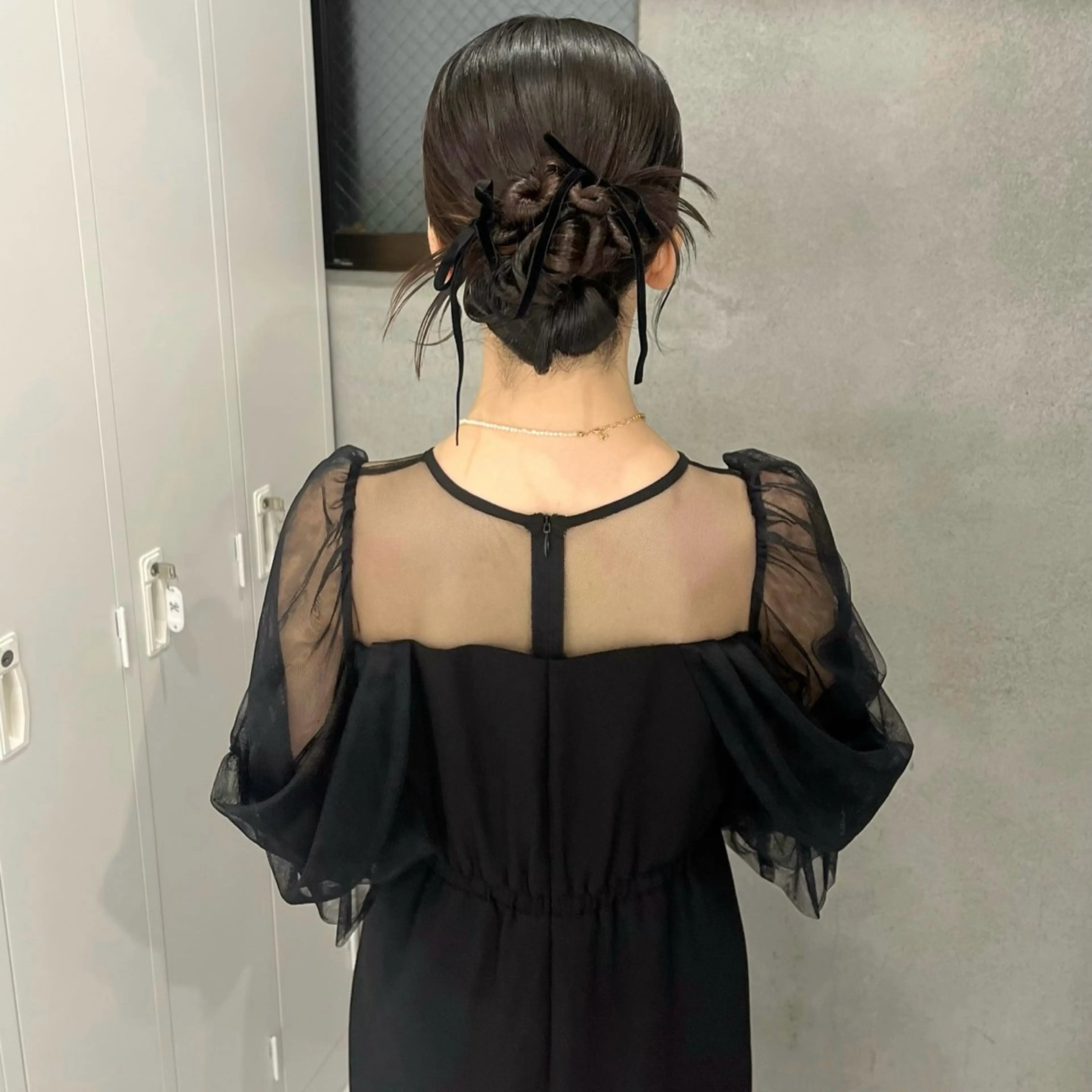 ミディアム ヘアセット riko/レイヤー カット/ヘアセットのヘアスタイル