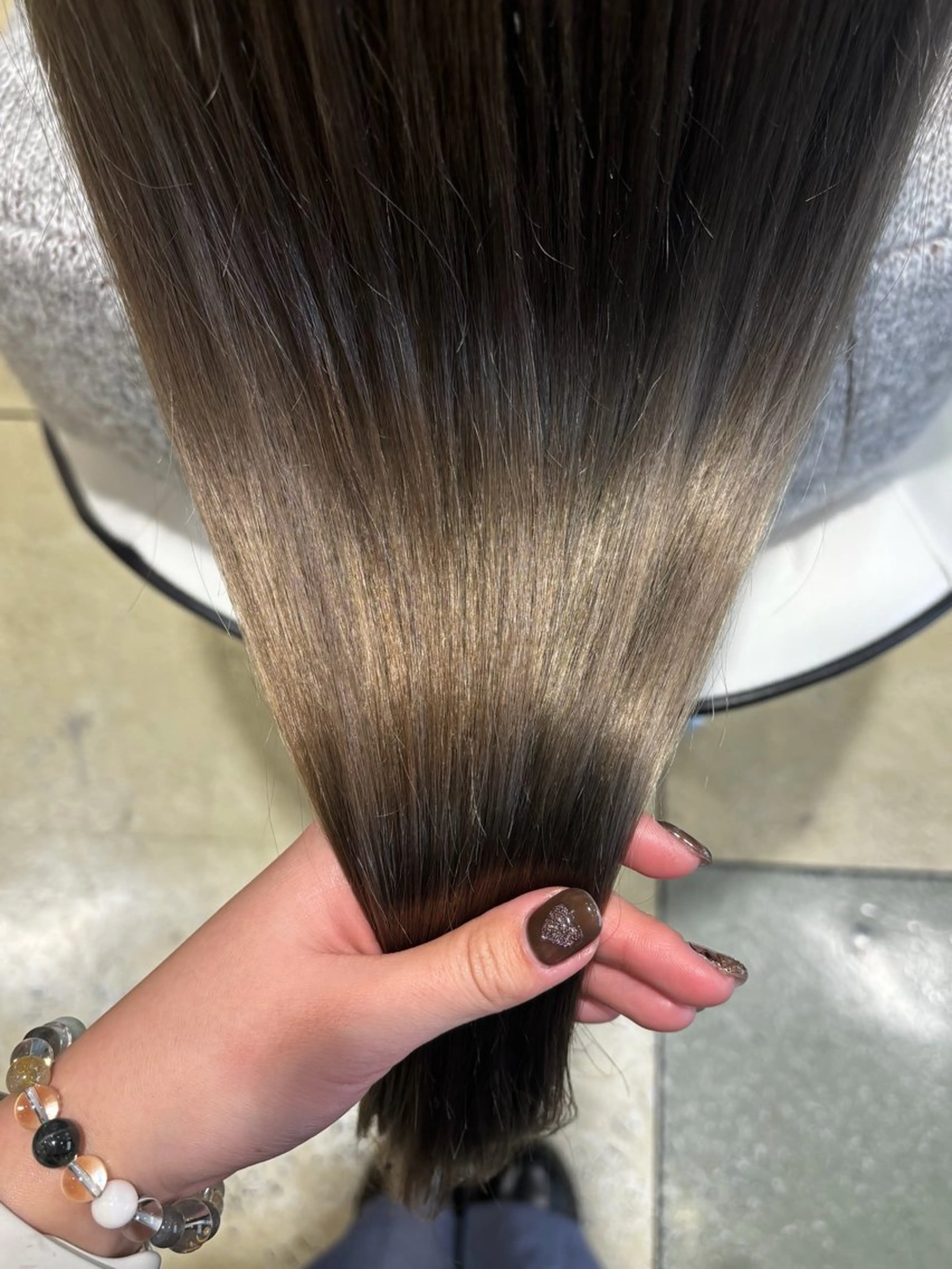 カラー 奈那美🌸 韓国ヘア🌸透明感のヘアスタイル