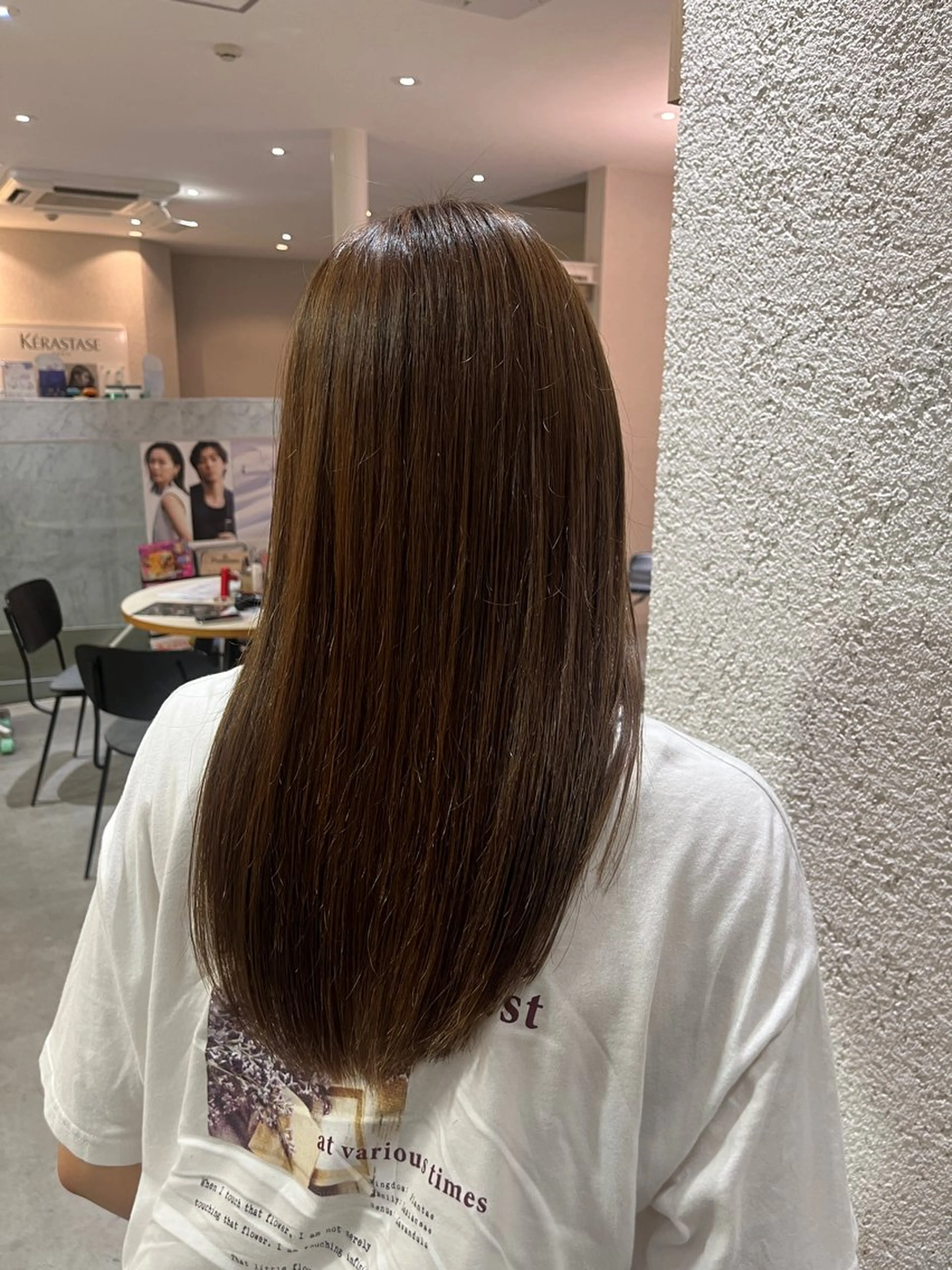 ロング カラー 本田 茜のヘアスタイル
