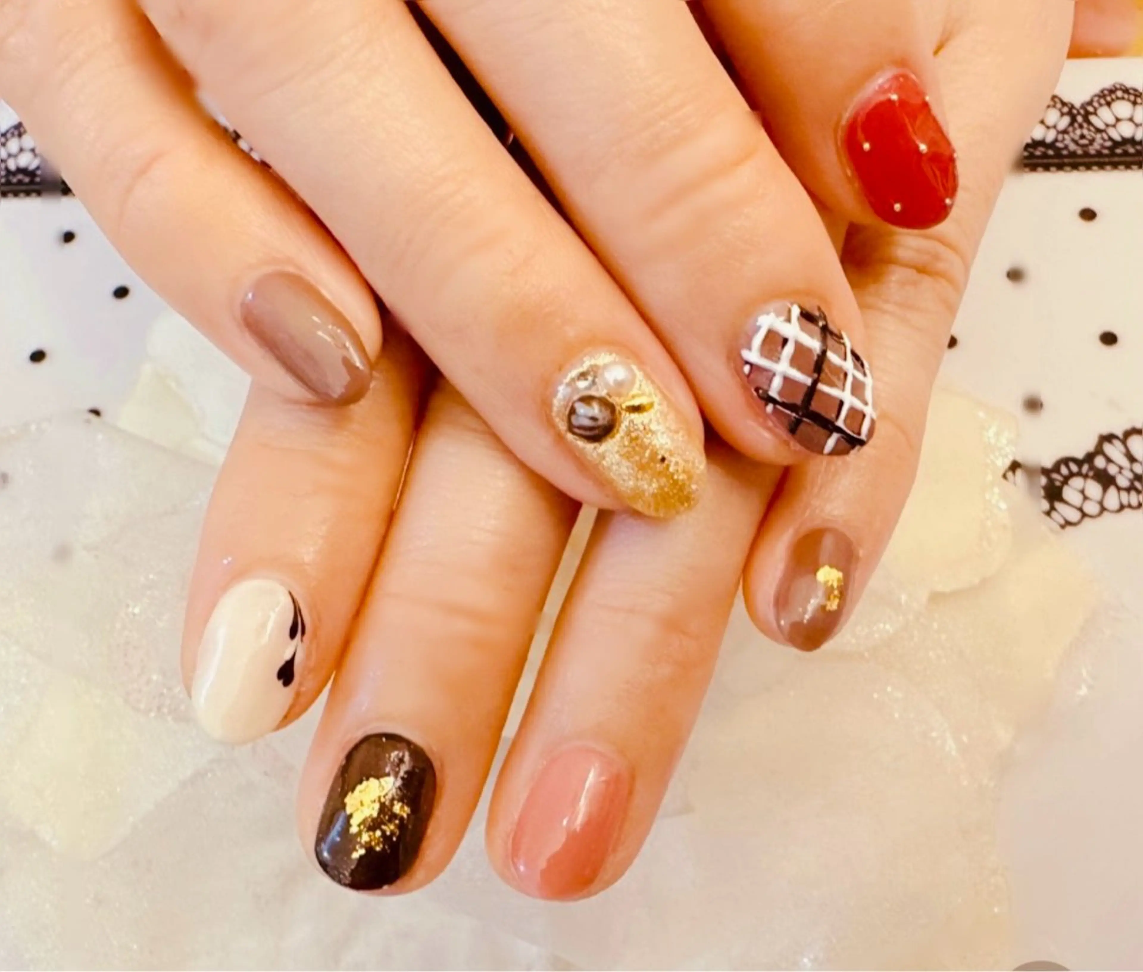 ネイル チークネイル クリアネイル 長さ出し フットネイル フレンチネイル LUCIA 南柏ネイルサロンのネイルデザイン