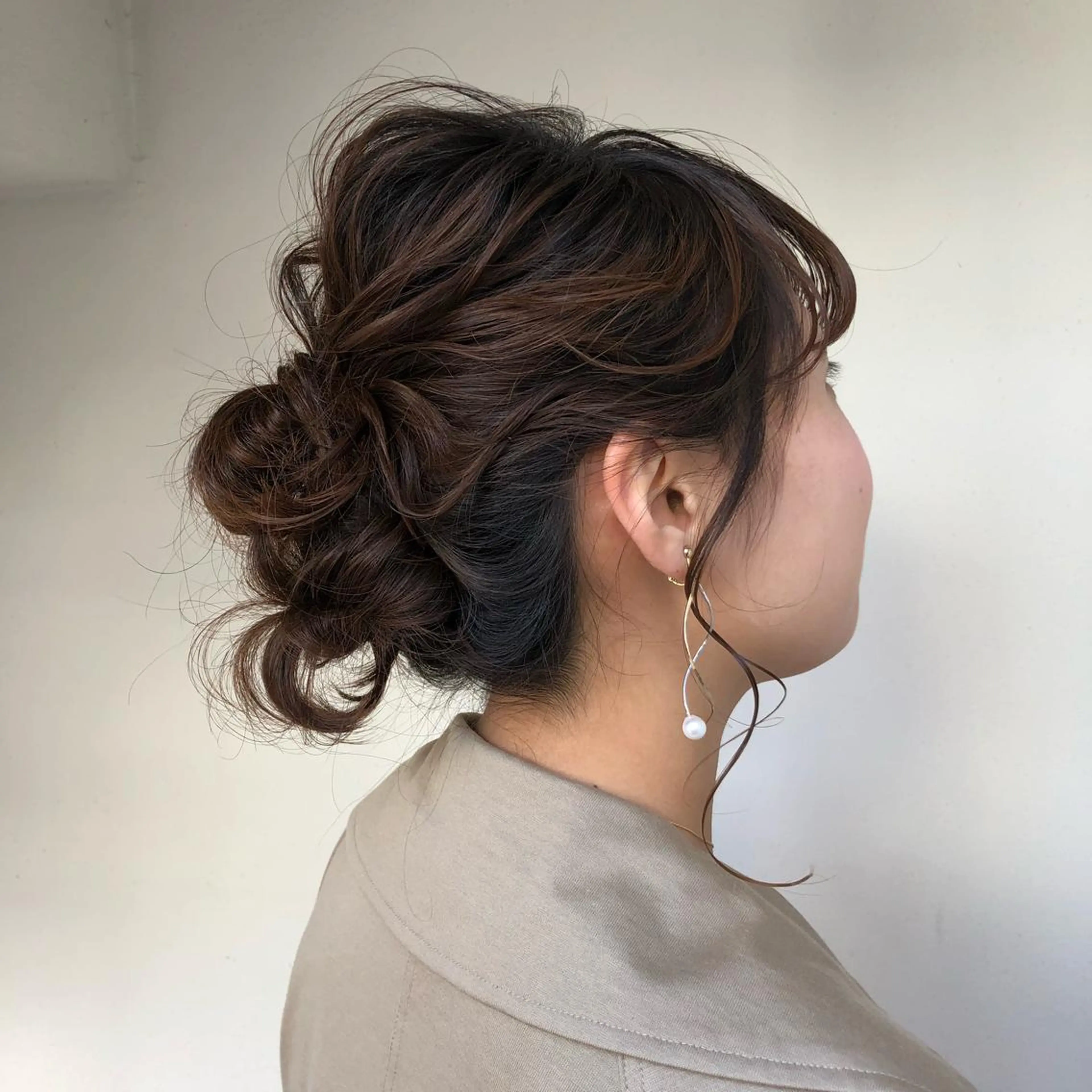 ミディアム カラー ヘアアレンジ MAEDA MADOKAのヘアスタイル