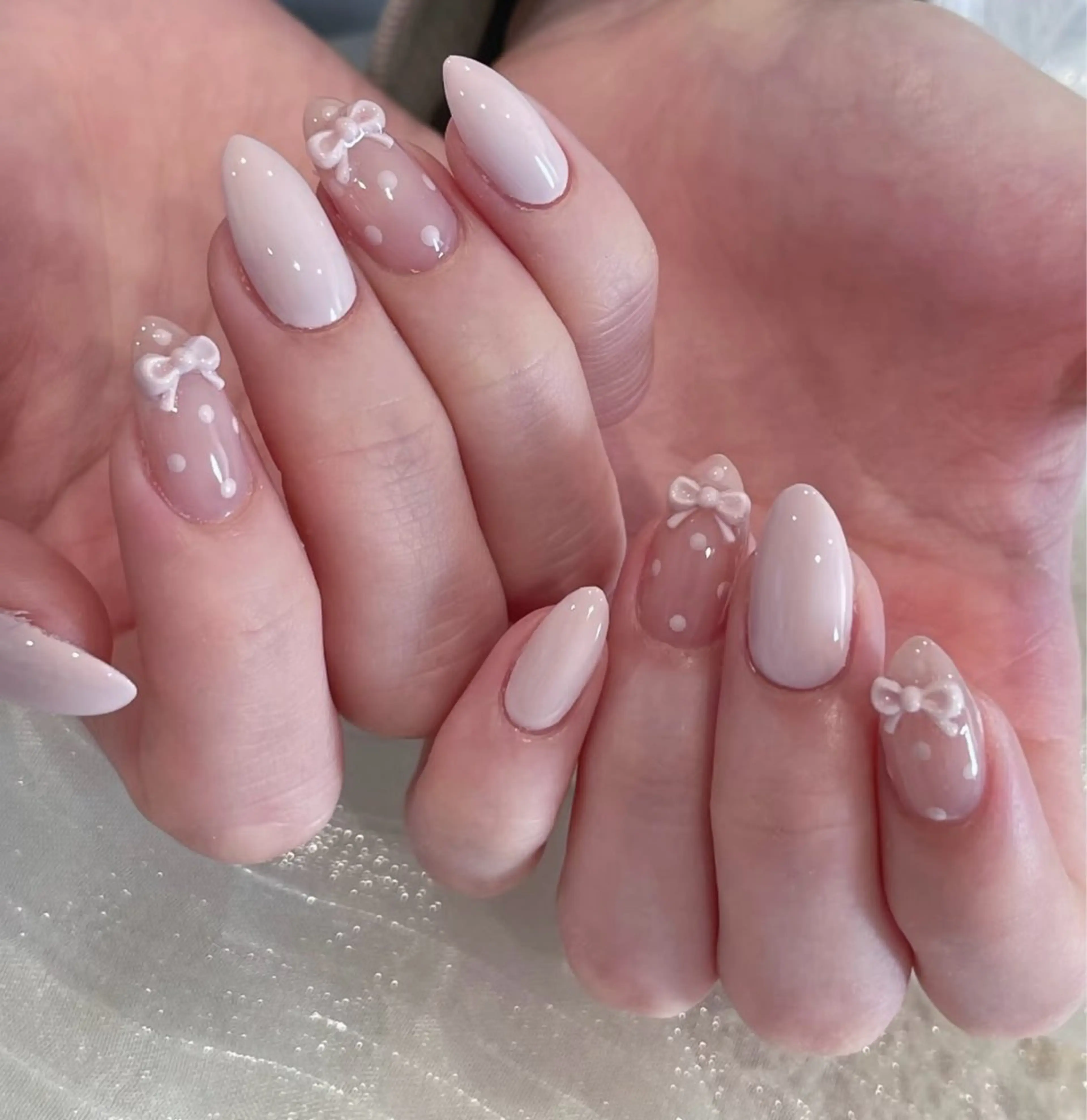 ネイル オーロラネイル べっ甲ネイル チークネイル 成人式 長さ出し ハンドネイル ハンドケア For you. Nail Salonのネイルデザイン