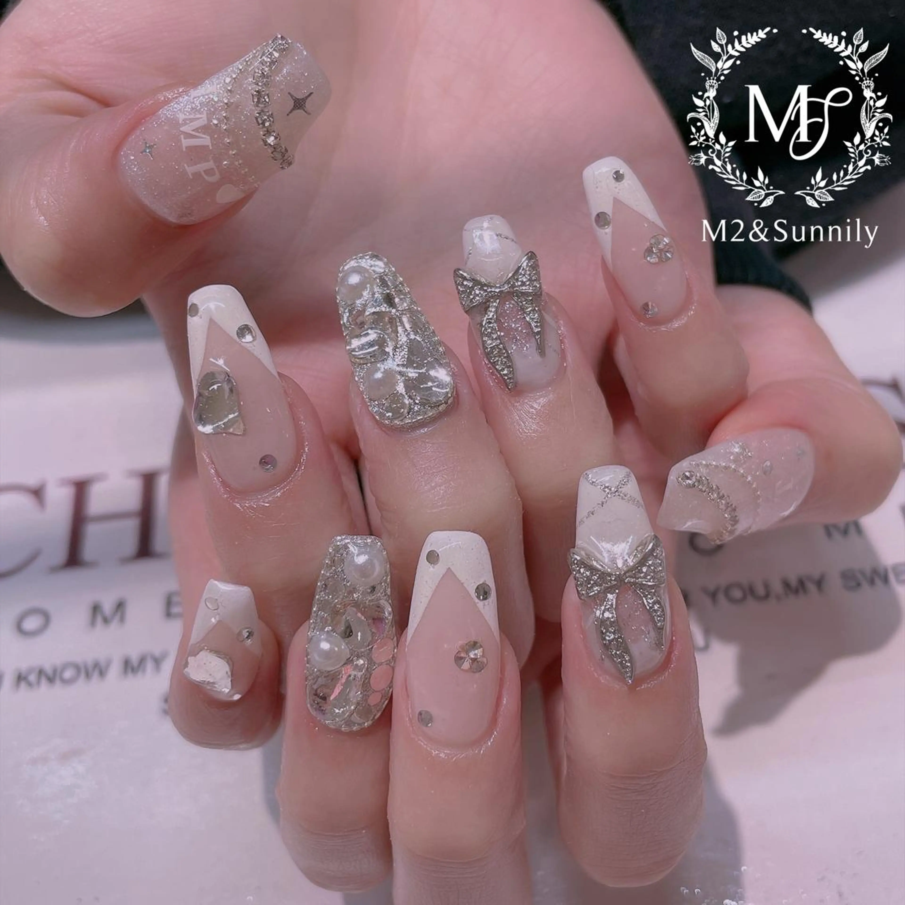 ネイル 長さだし専門店 M2　rikaのネイルデザイン