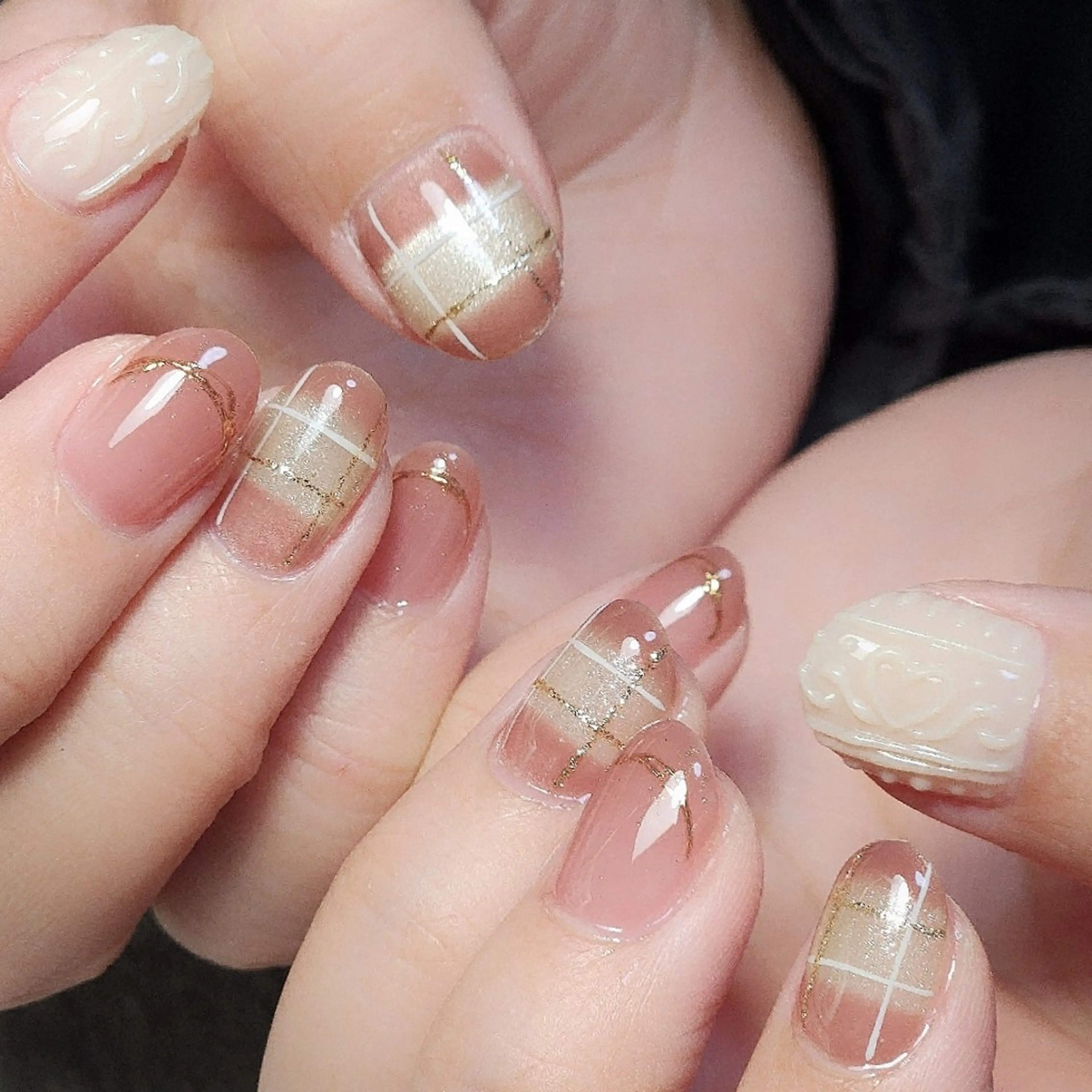 ネイル 持ち込み ハンドネイル 個人サロン saltnailのネイルデザイン