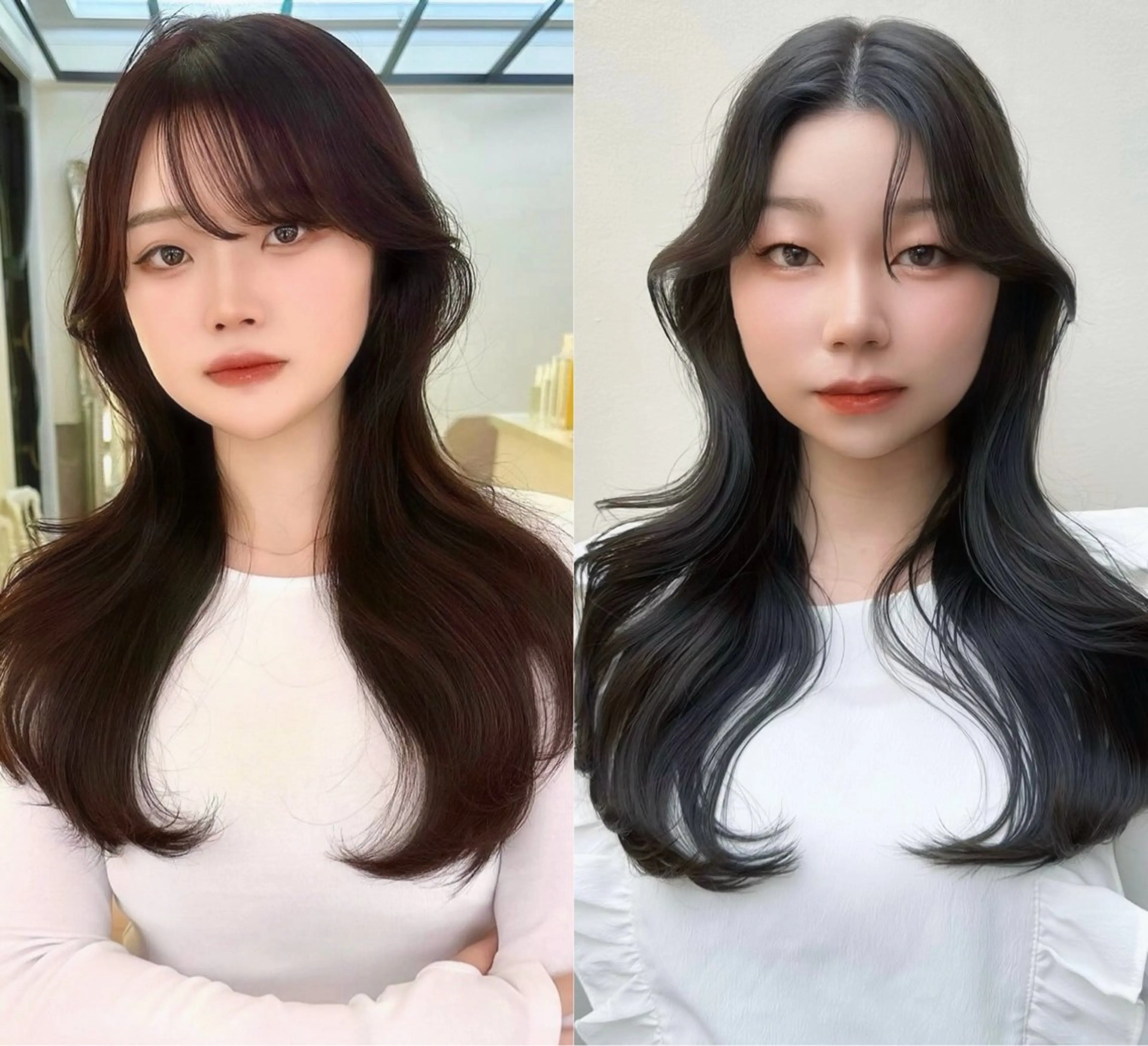 ロング カット ヘアカラー トリートメント ヘッドスパ 韓国系レイヤー特化 hiroのヘアスタイル