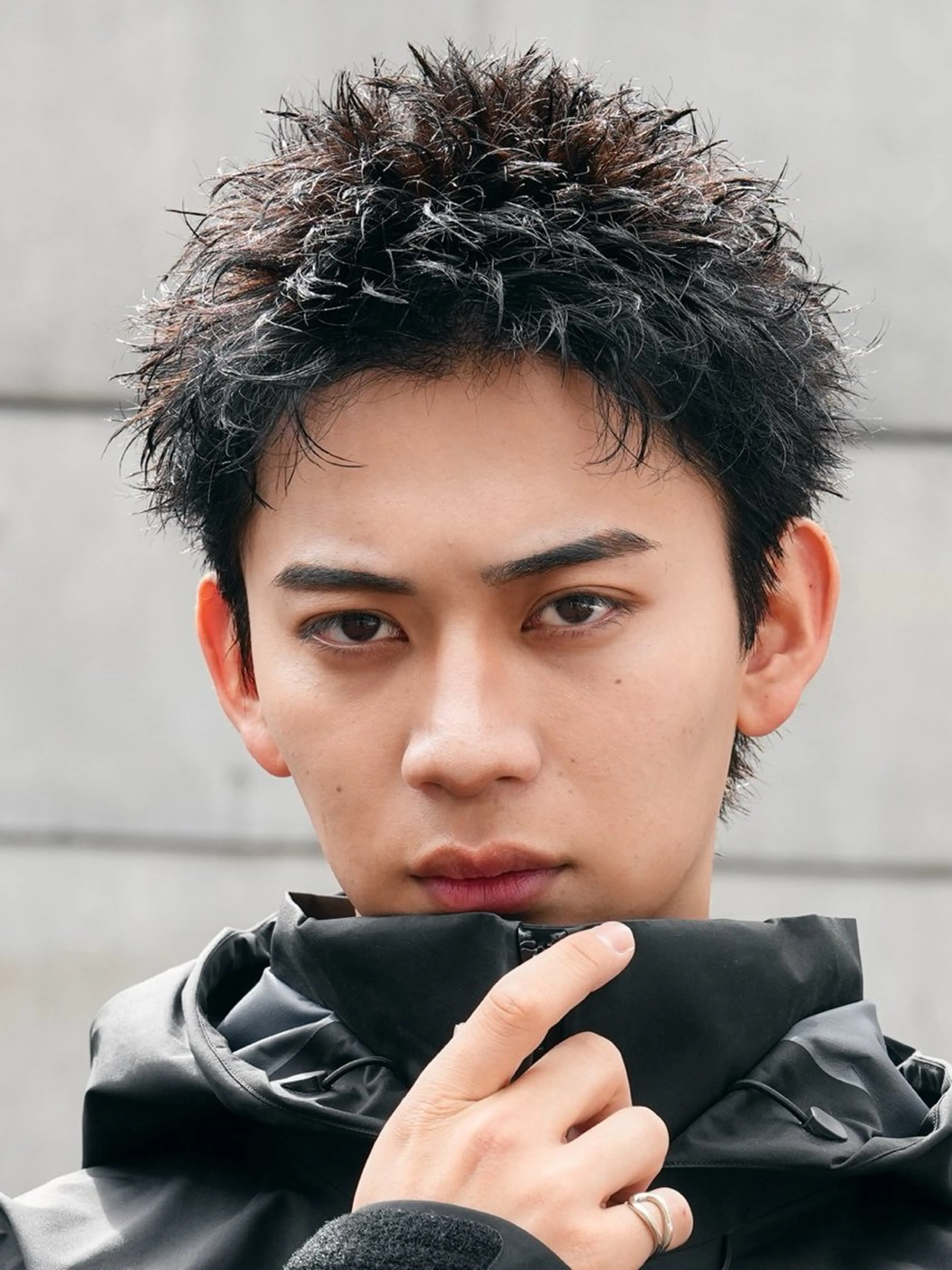 パーマ メンズ 深谷 侑亮のヘアスタイル