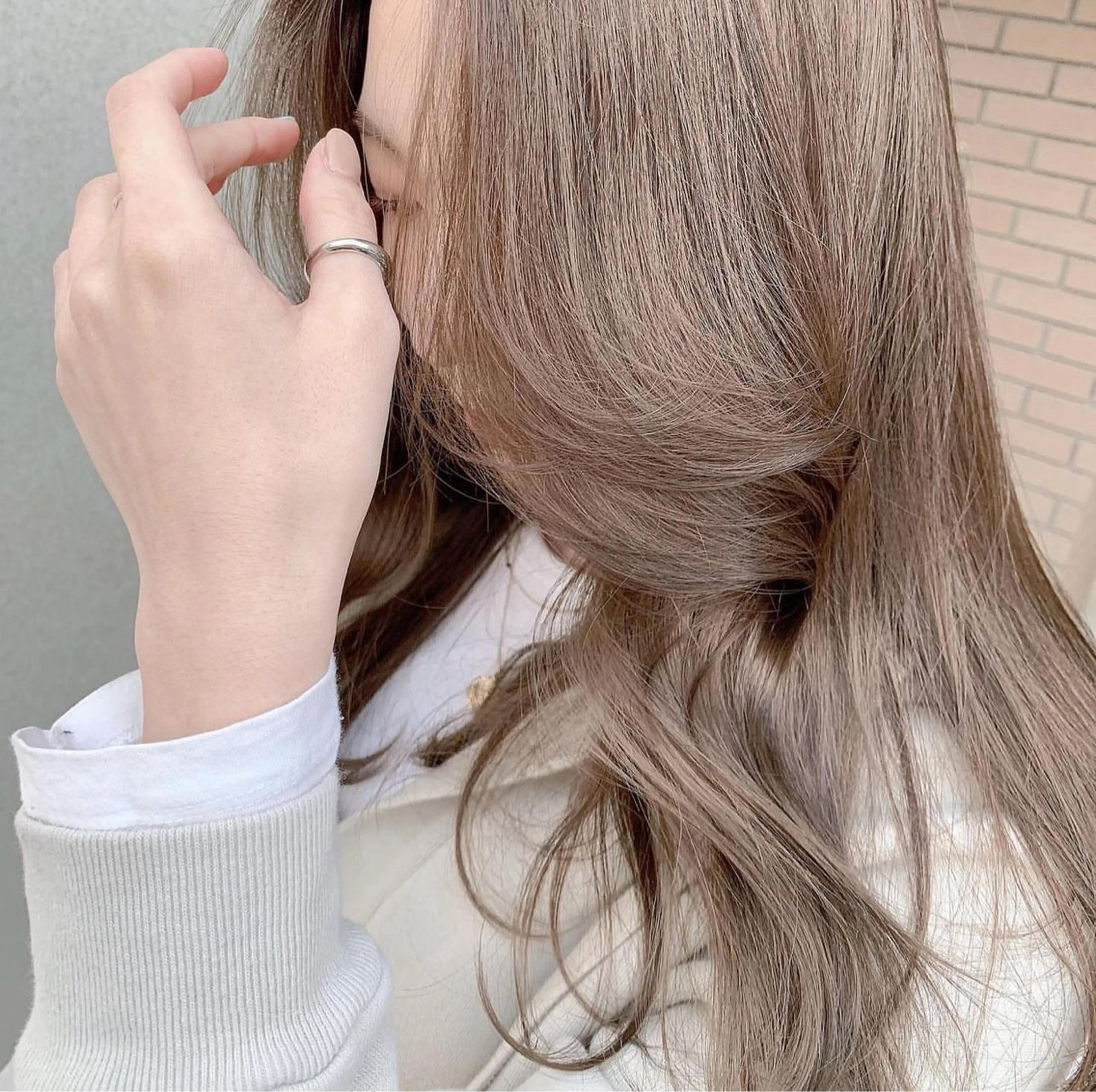 ミディアム 艶カラー/ヘアセット 着付け　ふうか　渋谷のヘアスタイル