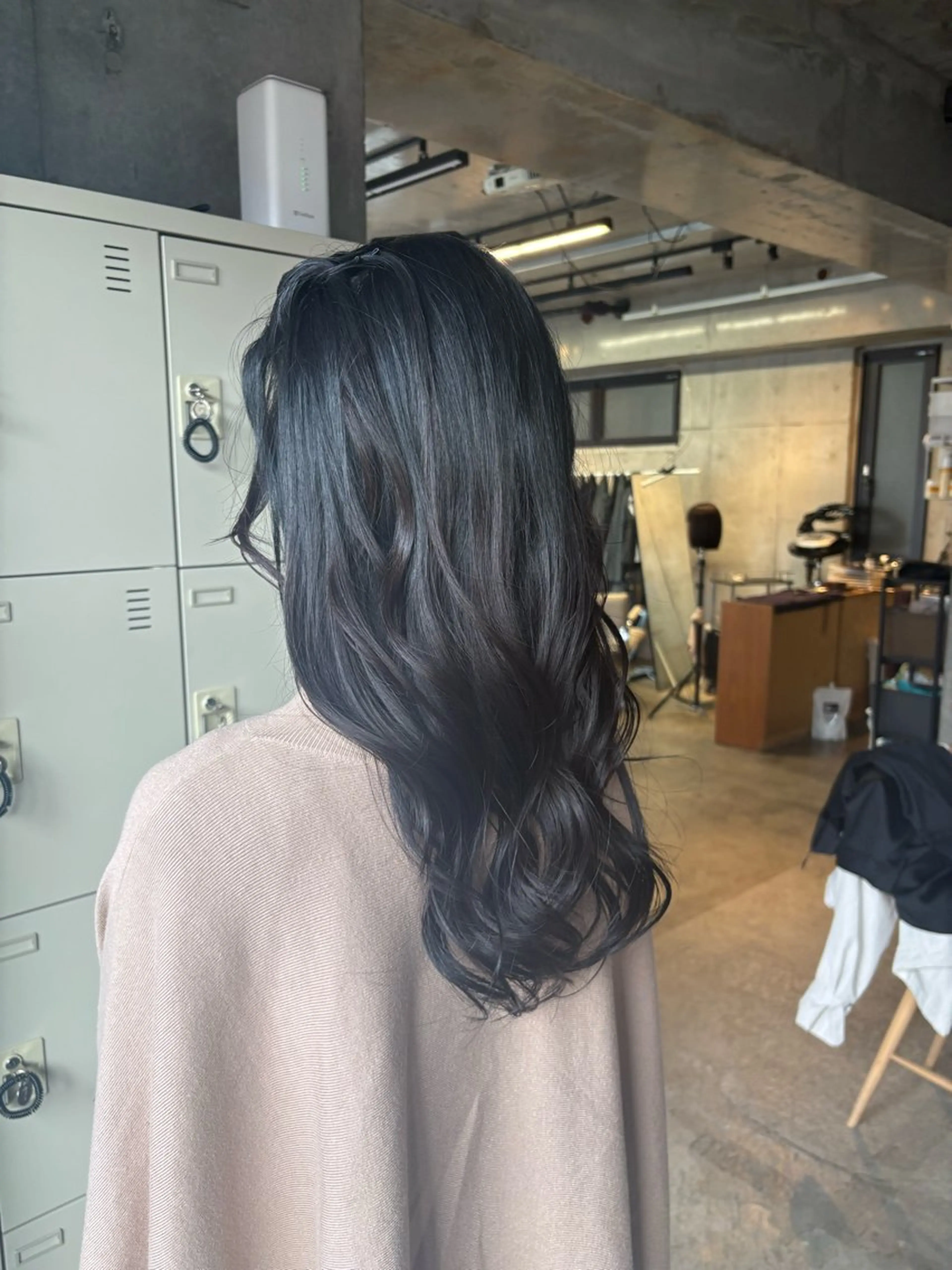 セミロング ヘアアレンジ ヘアセット うる艶/透明感カラー 🐇🤍もものヘアスタイル